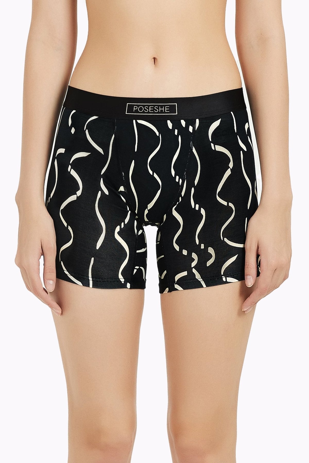 NEW! Body Liberator Women Boxer Brief, 6" Inseam - POSESHE