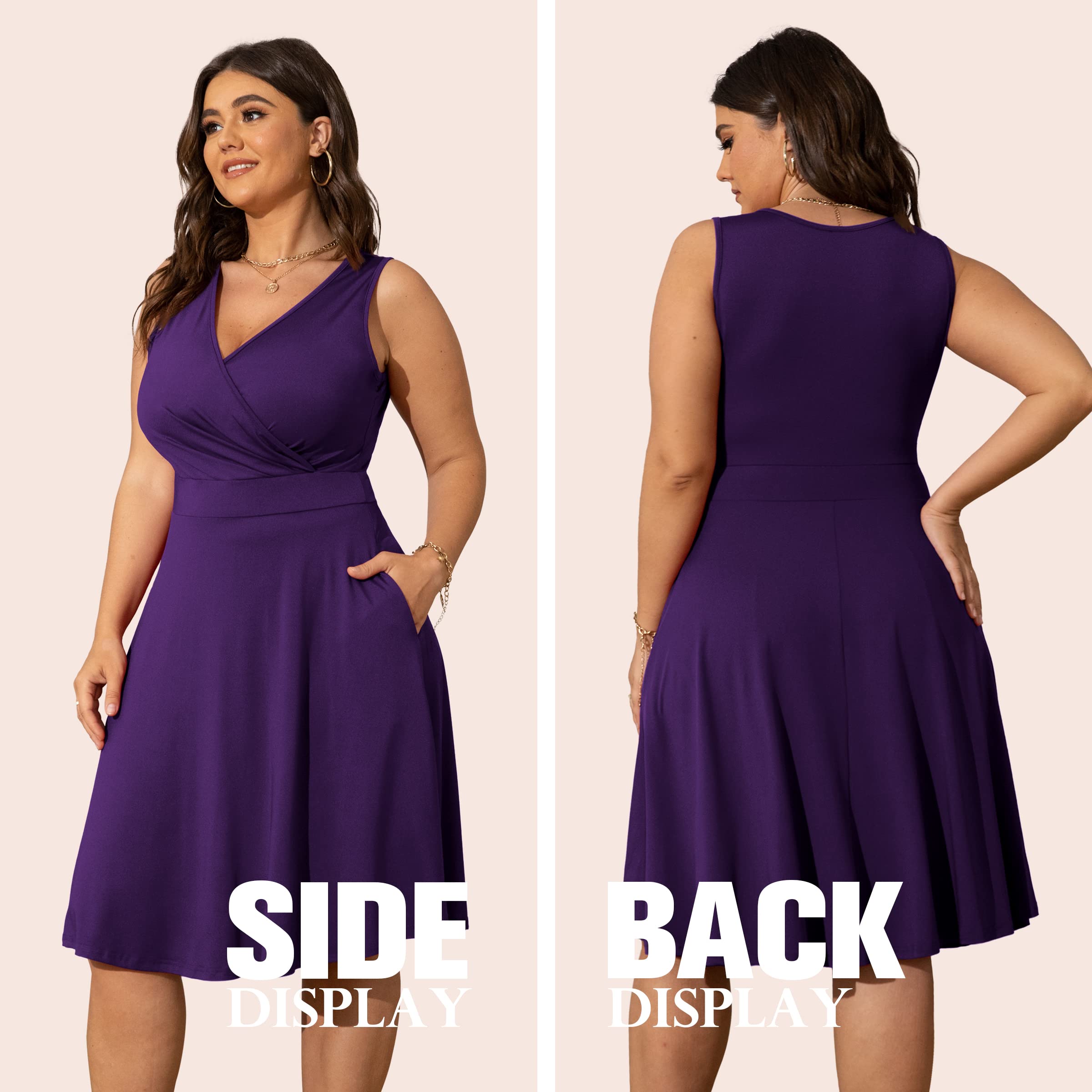 Women's Summer Short Party Dress with Pockets