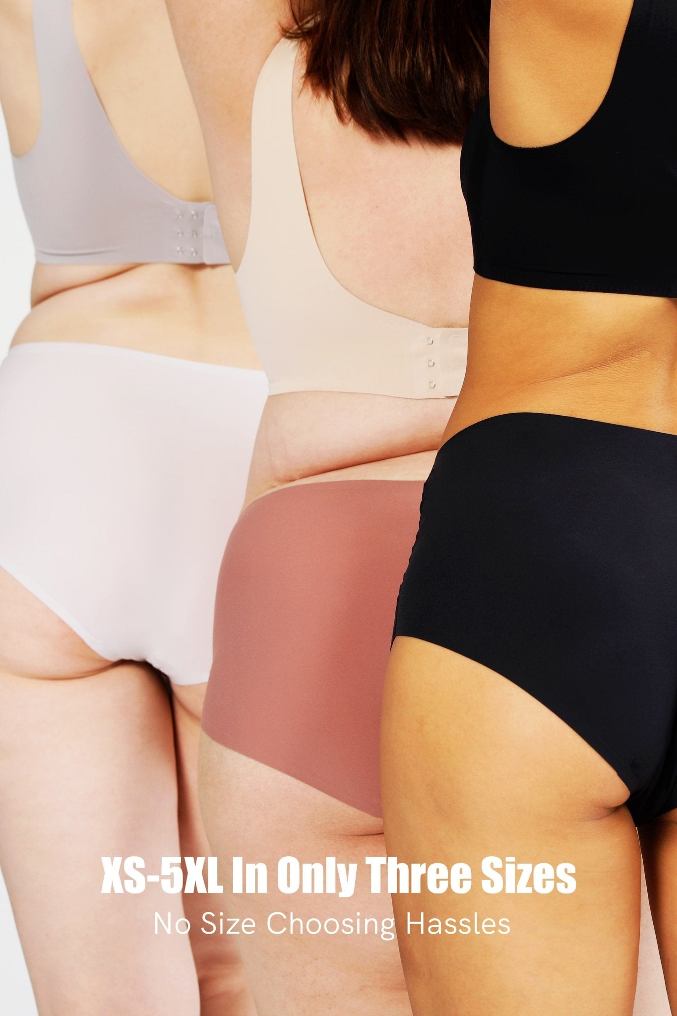 Posey Hipsters Standard Brief with Non-Removable Pads