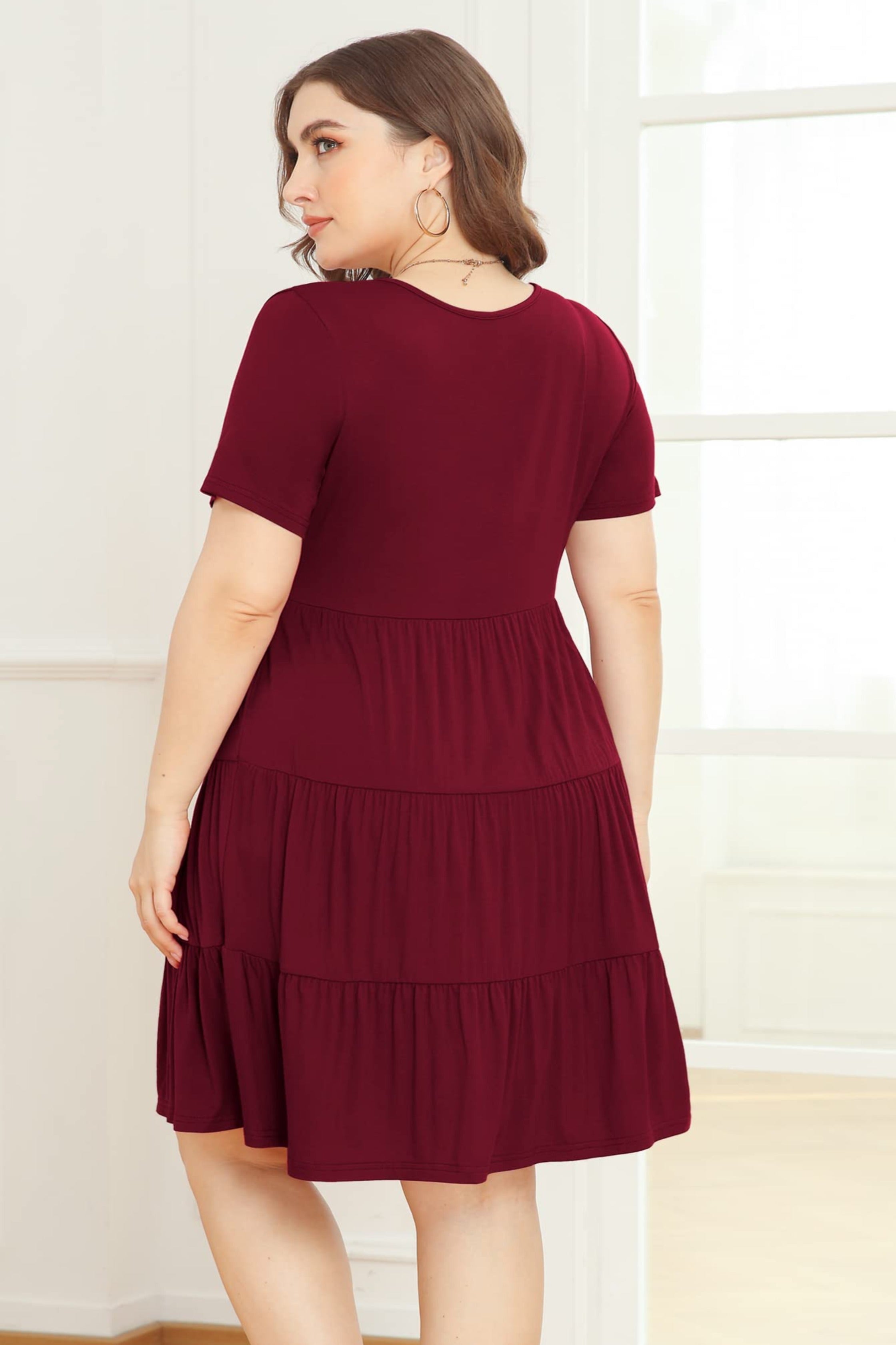 Cute Casual Tiered Dress