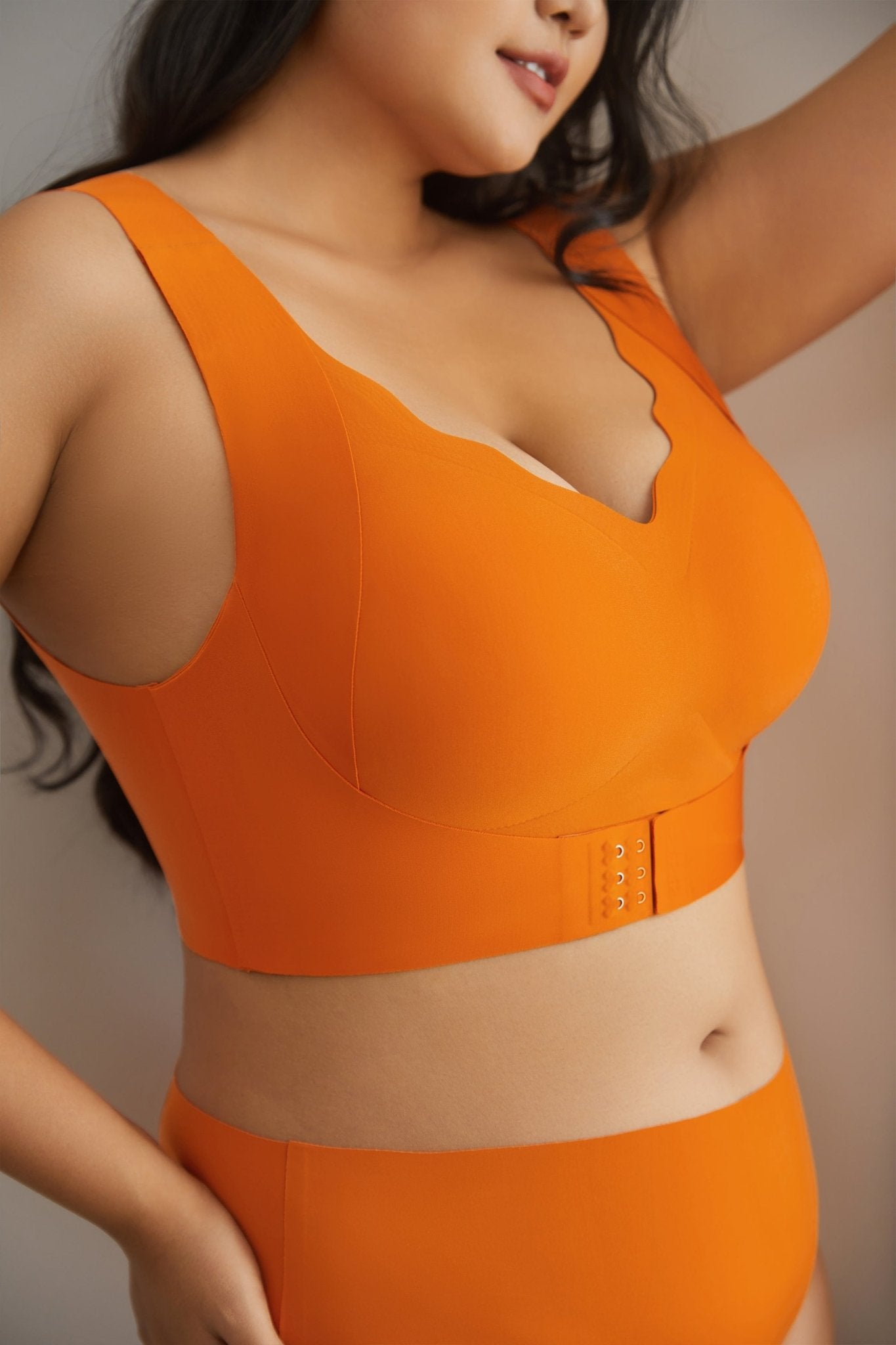Easy Pieces™️ Front Closure Push-Up Wire Free Bra - POSESHE