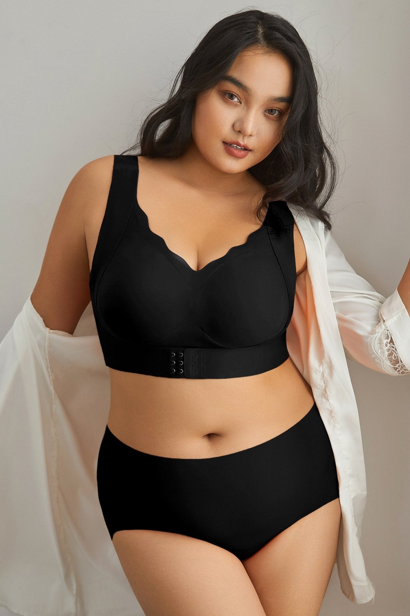 Easy Pieces™️ Front Closure Push-Up Wire Free Bra - POSESHE