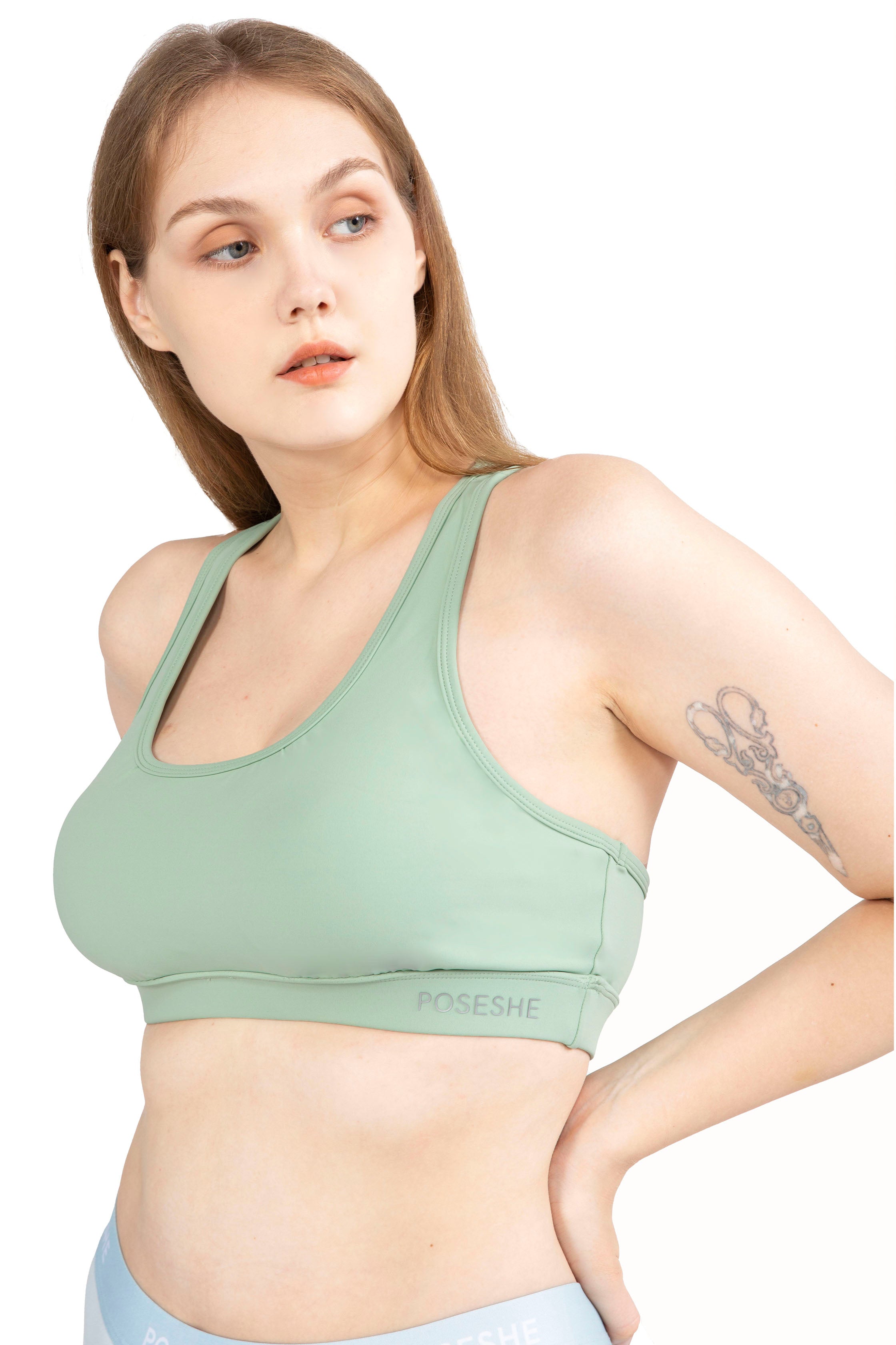 Delight Sports Bra, Printed Orange