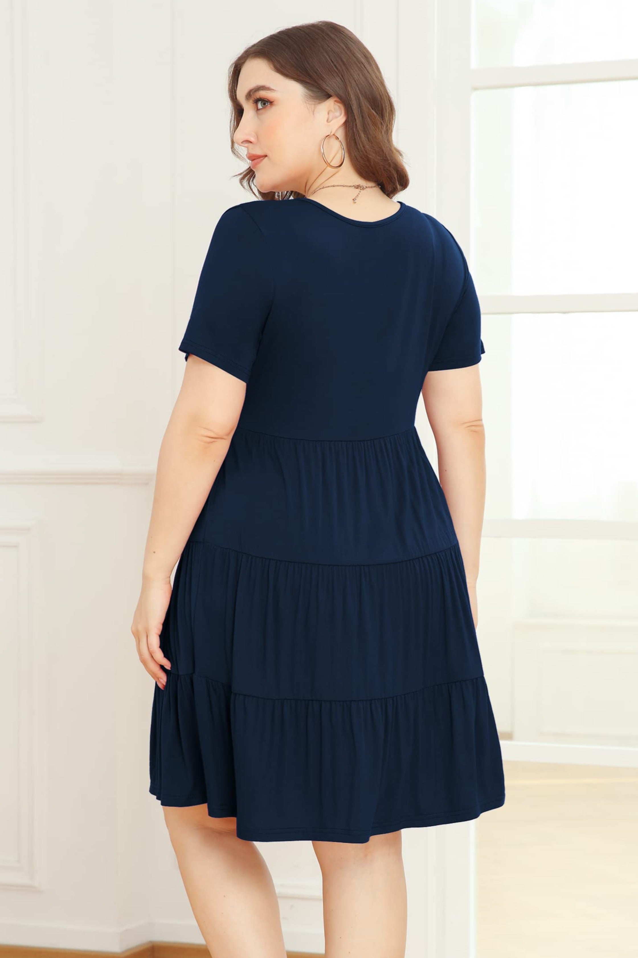 Cute Casual Tiered Dress