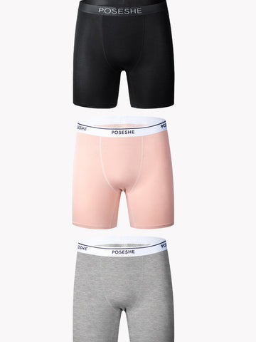 Body Liberator High-Waisted Boxer Briefs (Period Friendly) 3 Pack