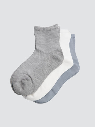 Bamboo Socks | Breathable & Odor Resistant 3-Pack