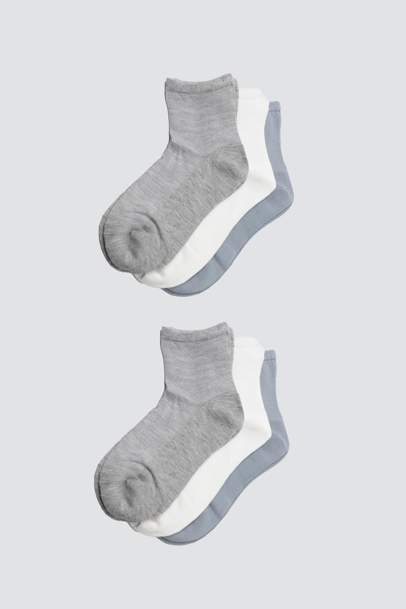 Bamboo Socks | Breathable & Odor Resistant 6-Pack - POSESHE