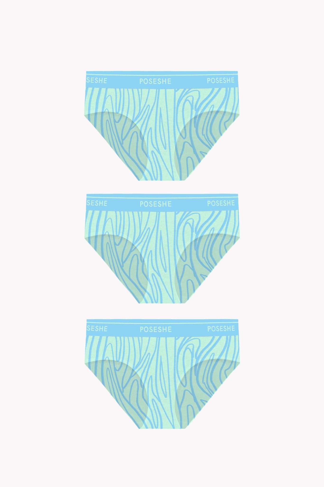 Body Liberator Bikini Panty, 3-Pack - POSESHE