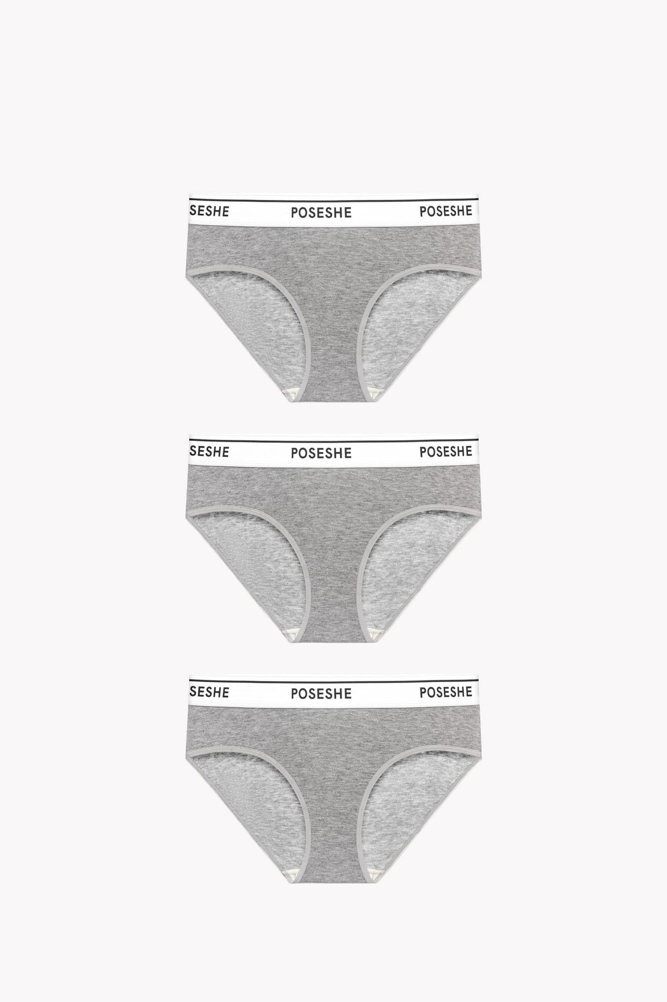 POSESHE Women's Micro Modal Hipster Panties, S-5XL