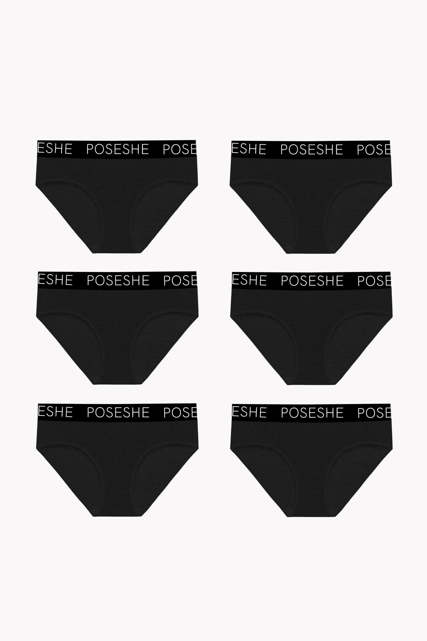 Body Liberator Bikini Panty, 6-Pack - POSESHE