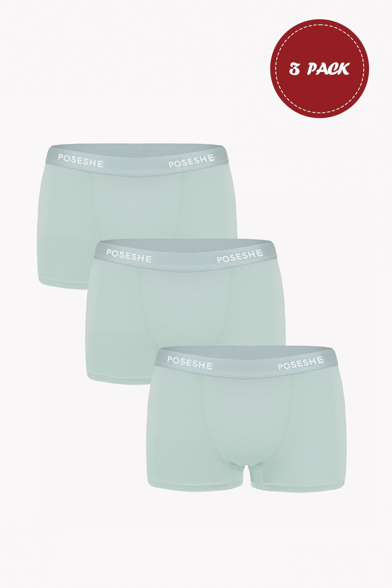Body Liberator Boxer Brief, 3" Inseam, 3-Pack - POSESHE