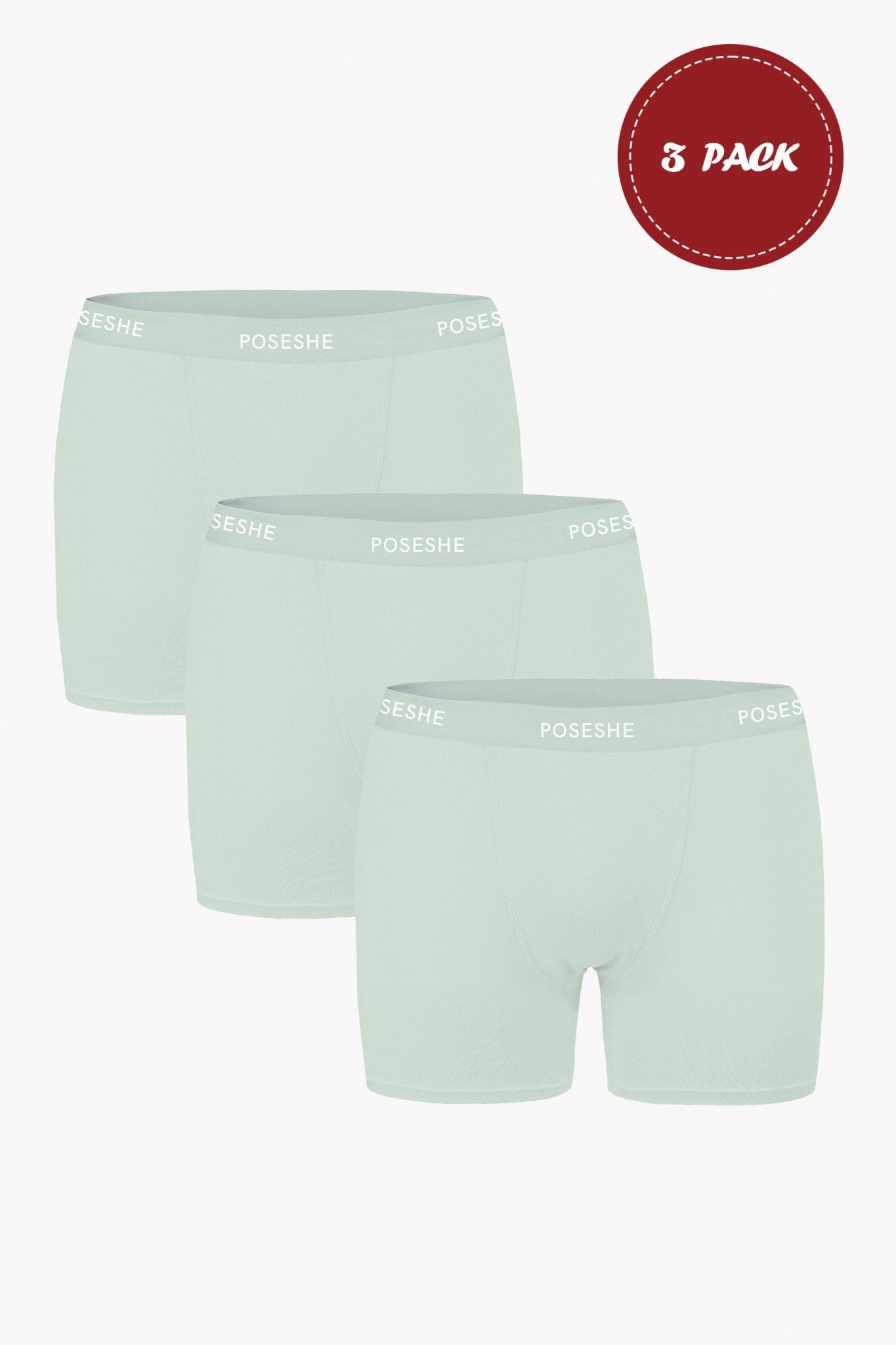 Body Liberator Boxer Brief, 6" Inseam, 3-Pack - POSESHE