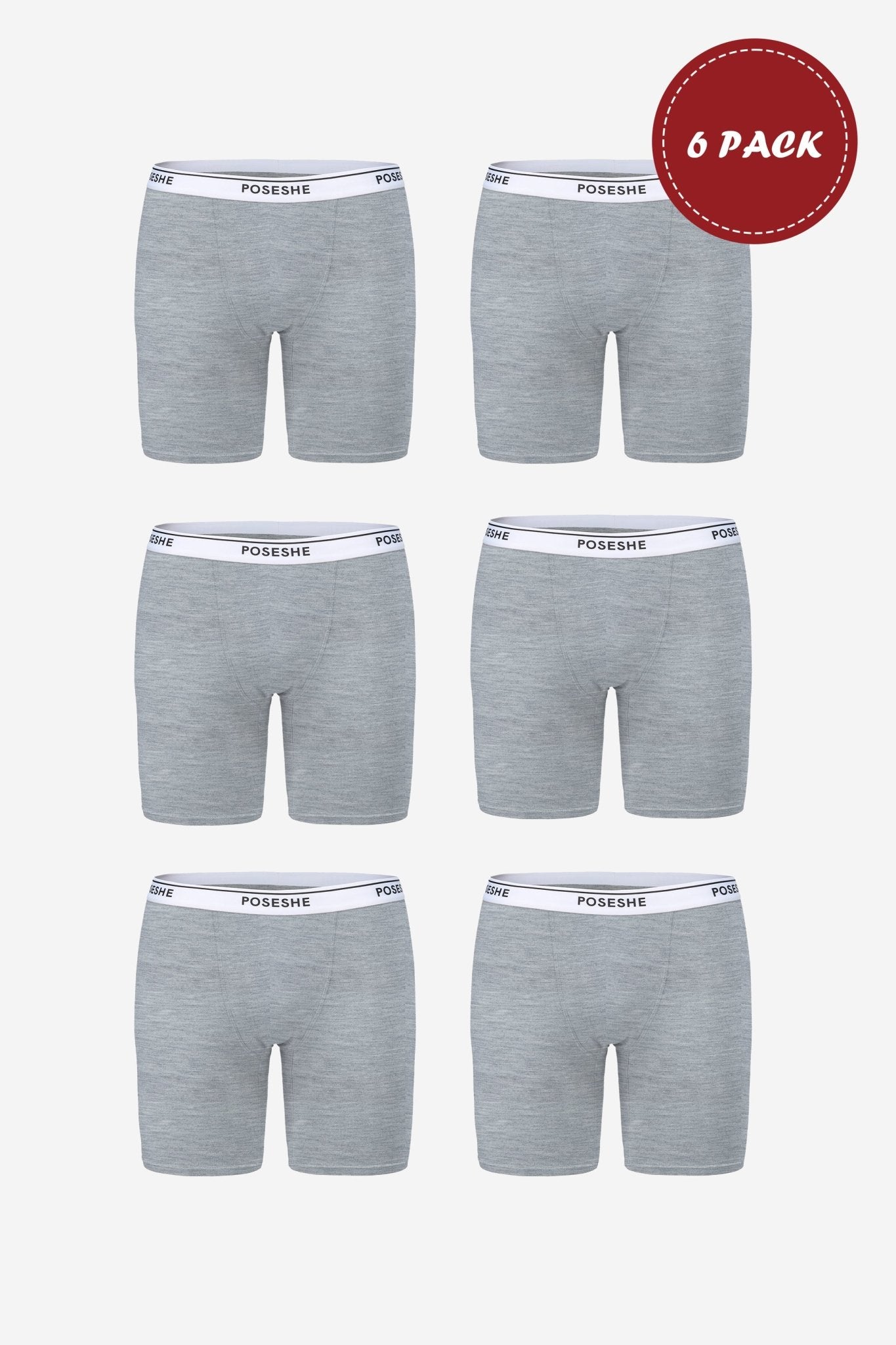Body Liberator Boxer Brief 6-Pack - POSESHE