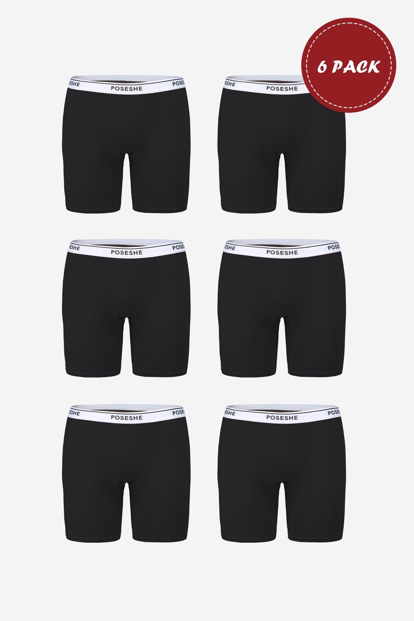 Body Liberator Boxer Brief 6-Pack - POSESHE