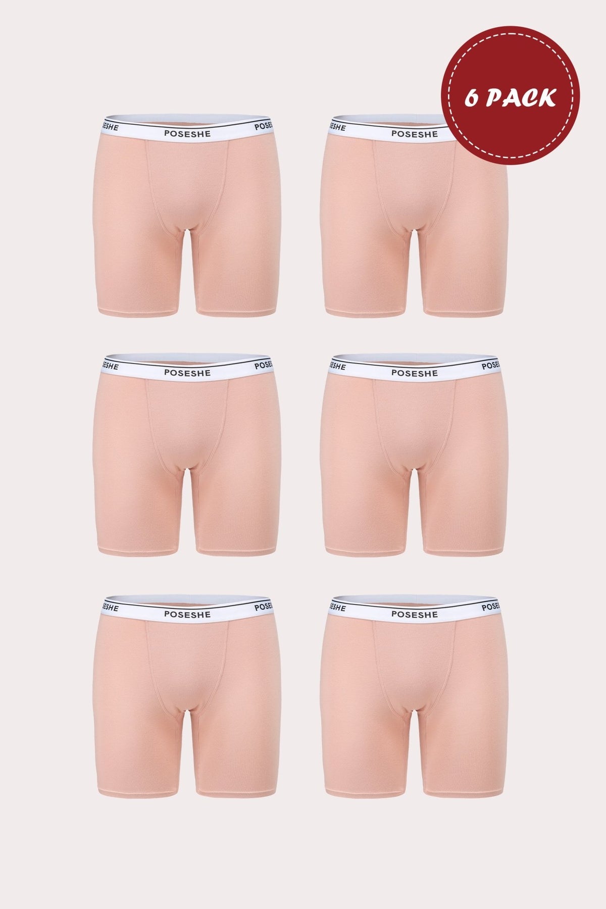 Body Liberator Boxer Brief 6-Pack - POSESHE
