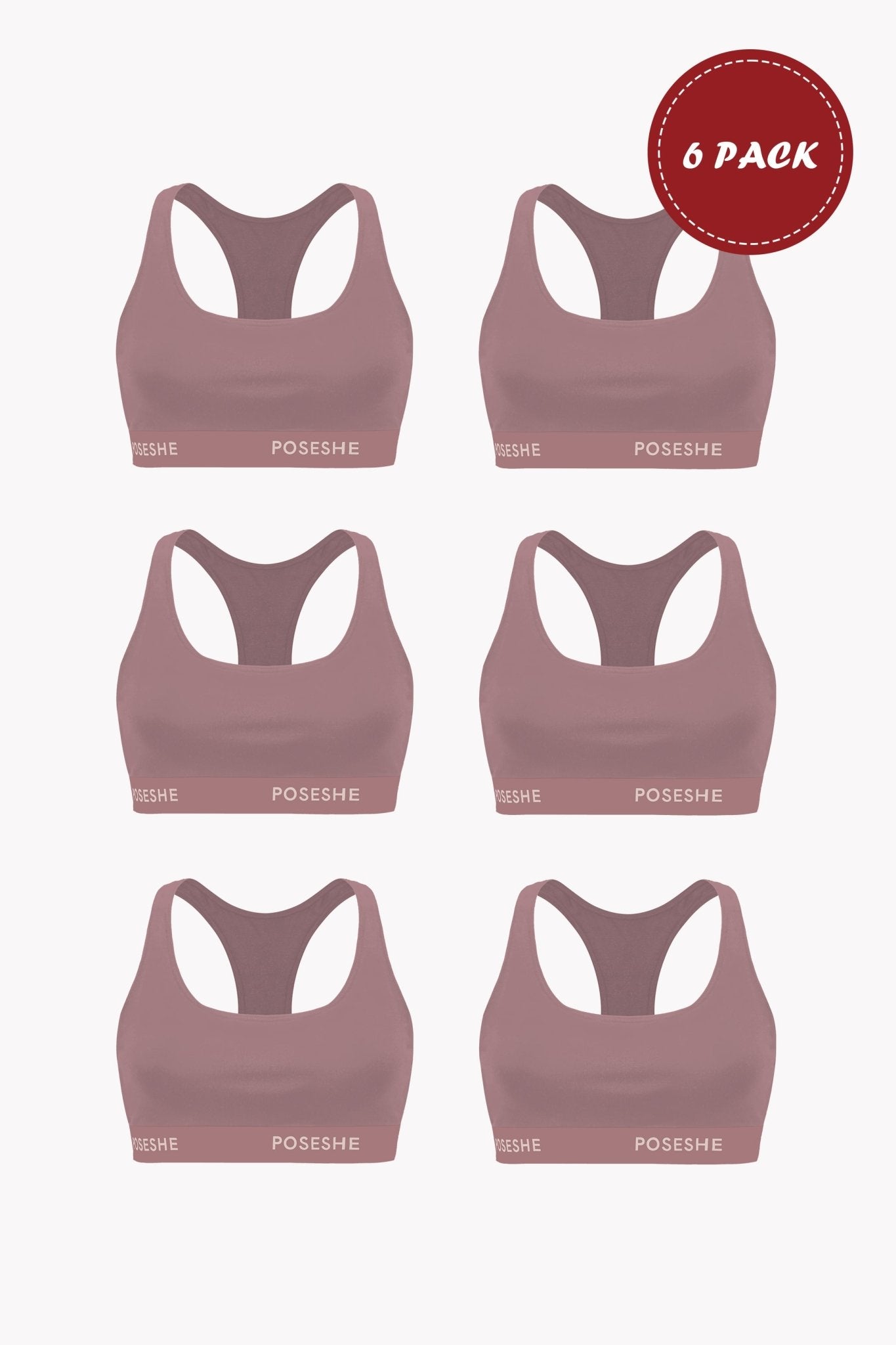 Body Liberator Bralettes 6-Pack - POSESHE