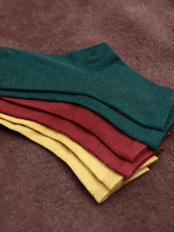 Easy Pieces™️ 100% Cotton Socks 3-Pack