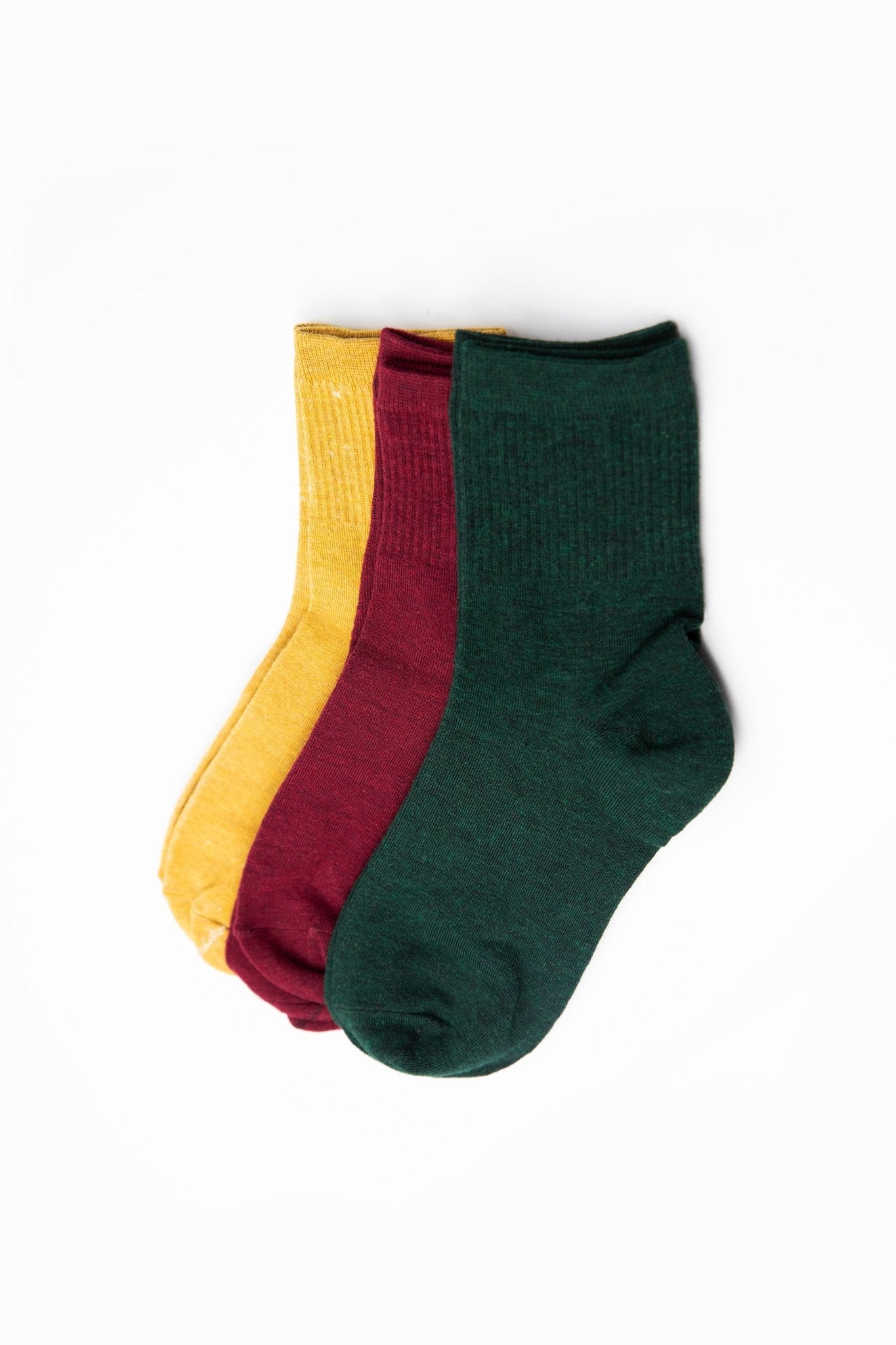 Easy Pieces™️ 100% Cotton Socks 3-Pack - POSESHE