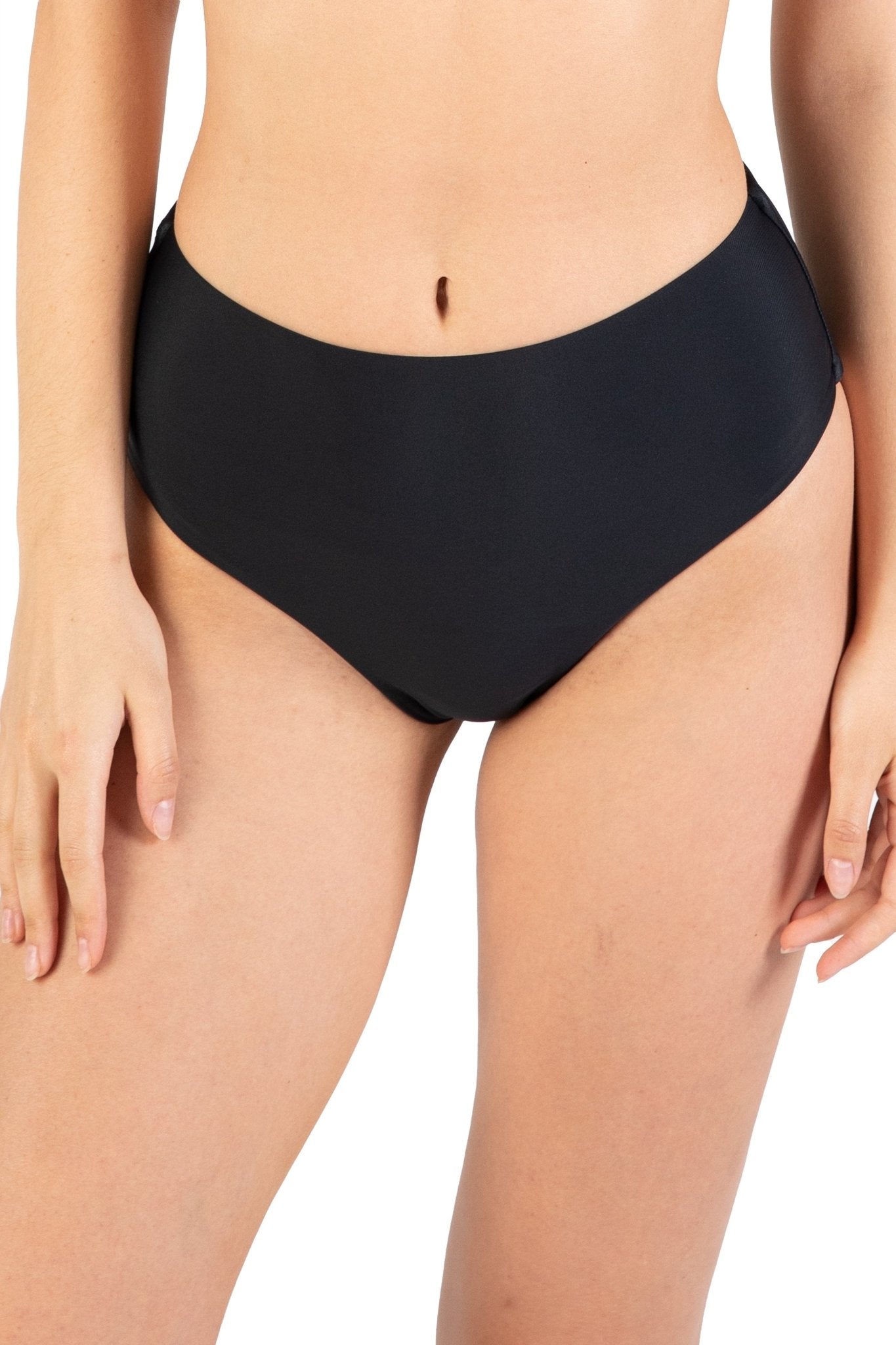 Green checkerboard Halter Bikini Bottom - POSESHE