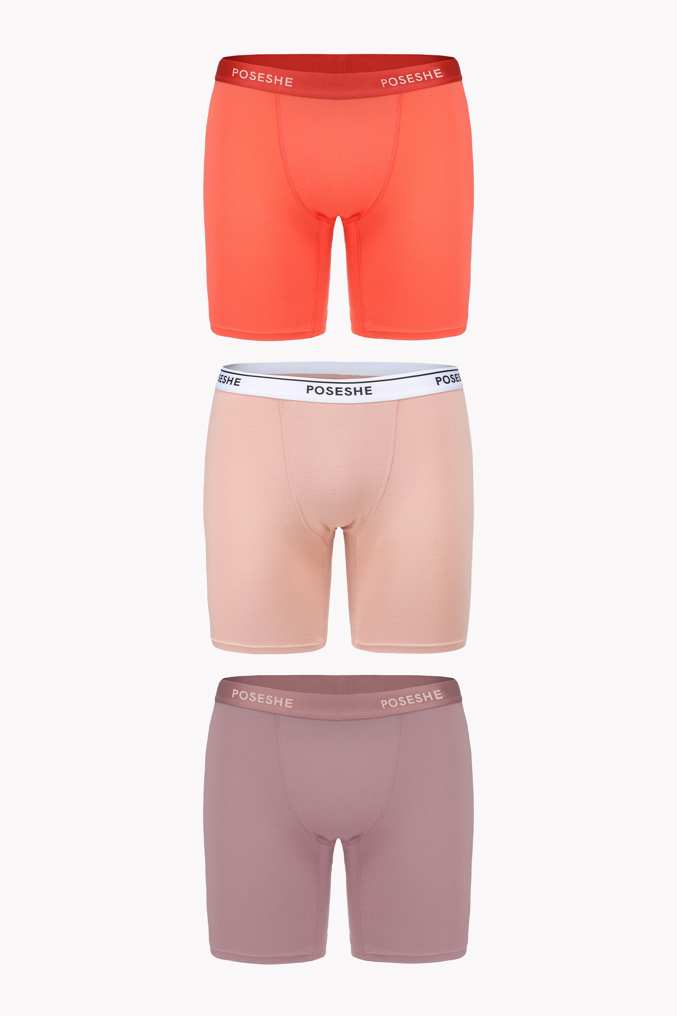 Body Liberator Boxer, 8" Inseam, 3-Pack