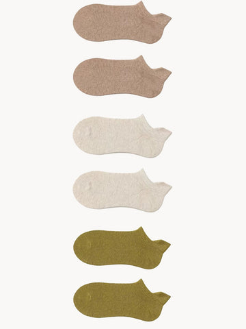 The Four Seasons Socks 3-Pack, Breathe Freely And Absorb Sweat