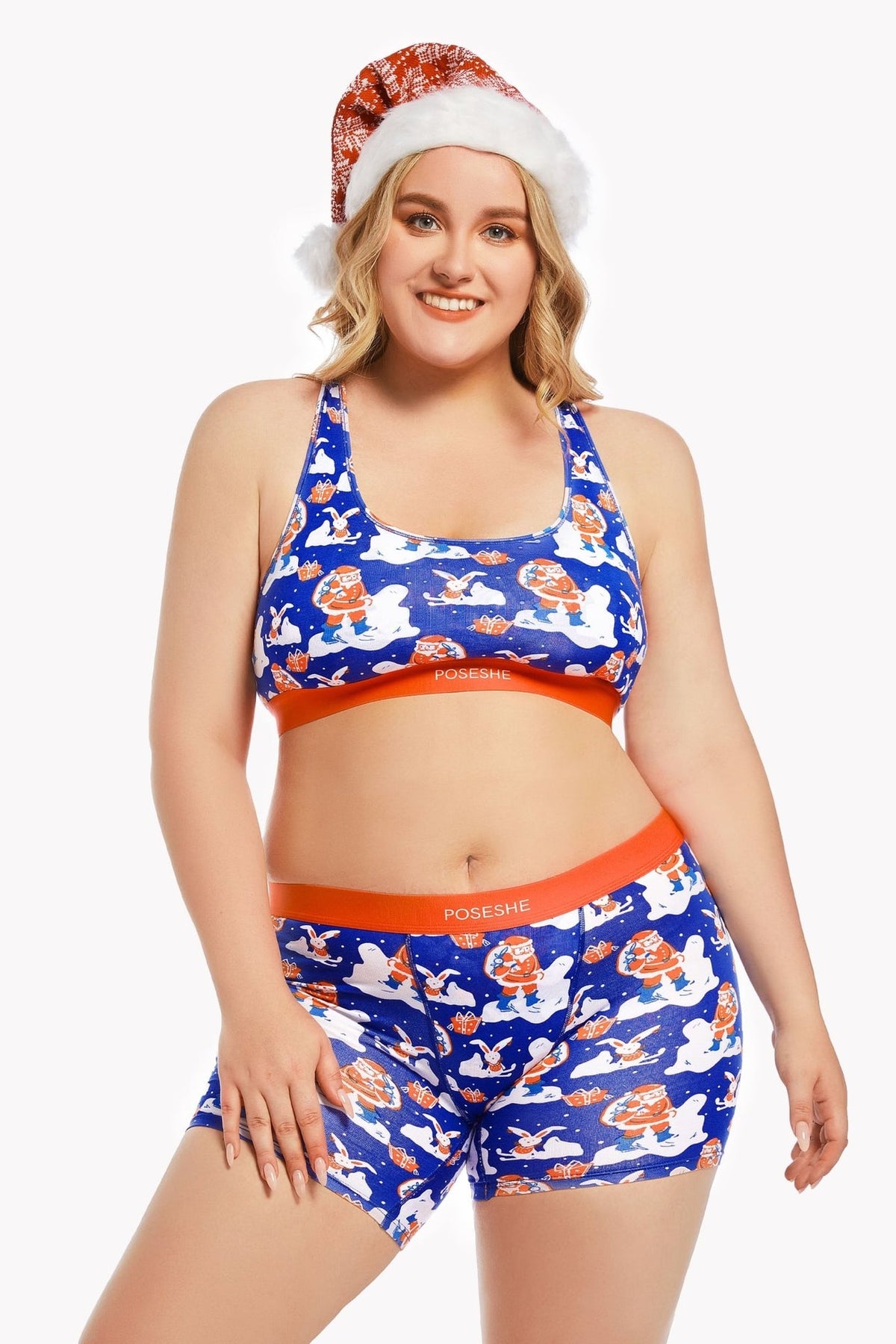 POSESHE Body Liberator Women’s Boxer Briefs, 6" Inseam women's boxer briefs product image