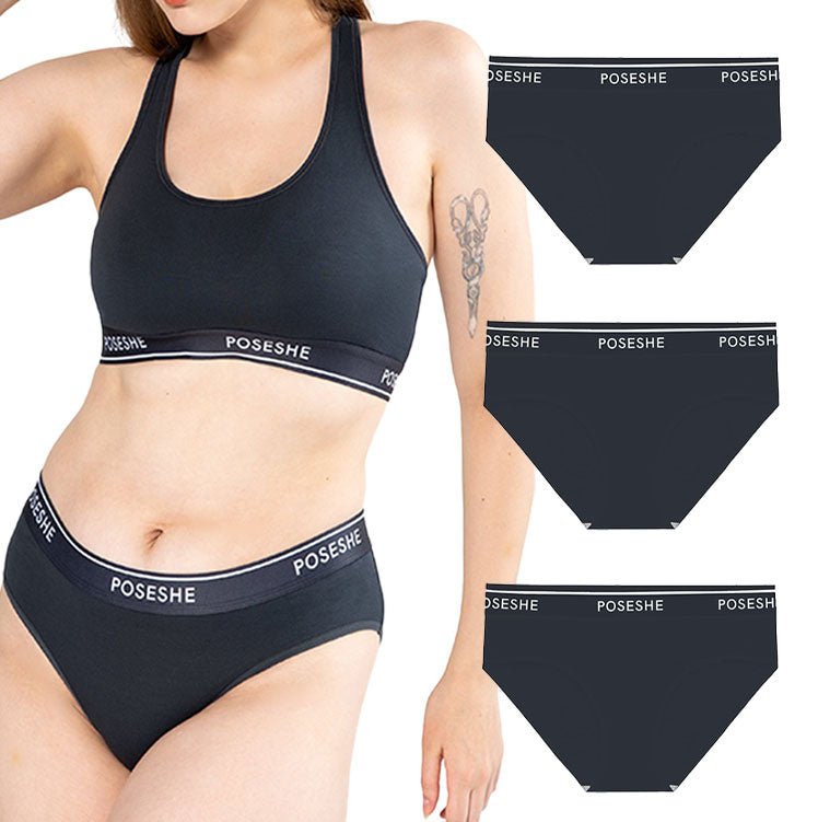 Body Liberator Bikini Panty, 3-Pack - POSESHE