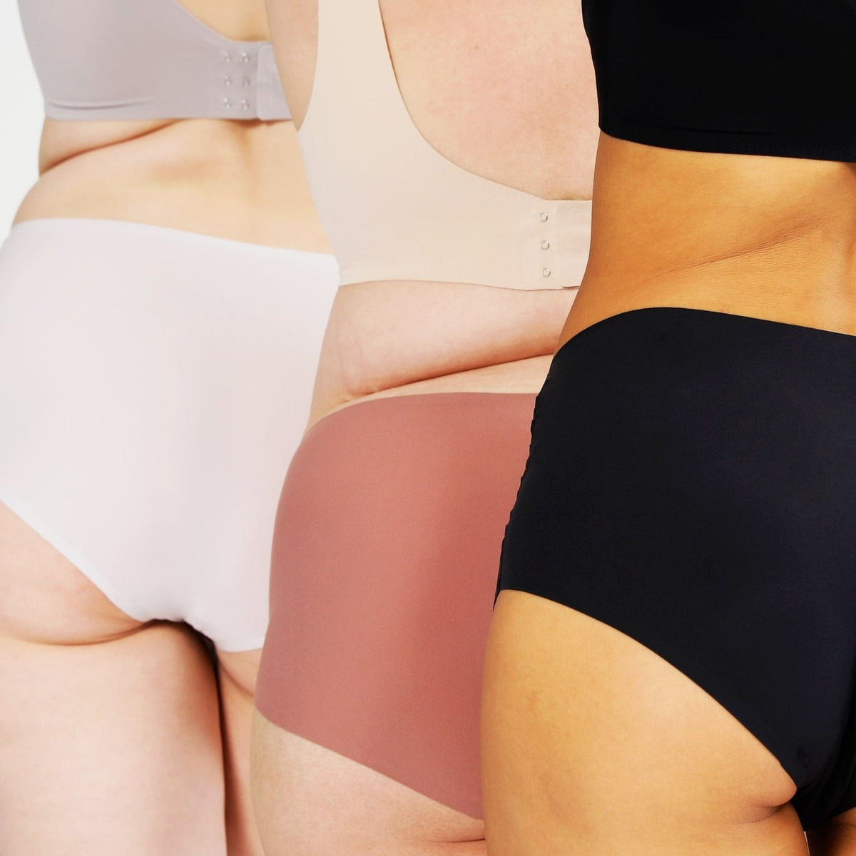 Easy Pieces™️ One-Size Briefs for All Sizes  POSESHE - Inclusive &  Comfortable Underwear 3-PACK