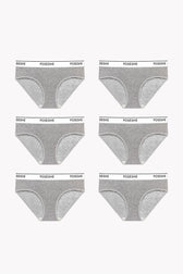 POSESHE Body Liberator Women’s Bikini Underwear, 6-Pack product image