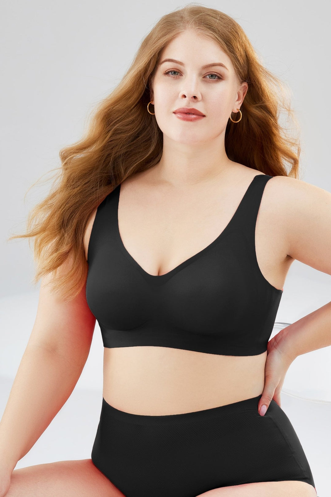 Easy Pieces™️ Curvy Embrace Seamless Wire-Free Support Bra