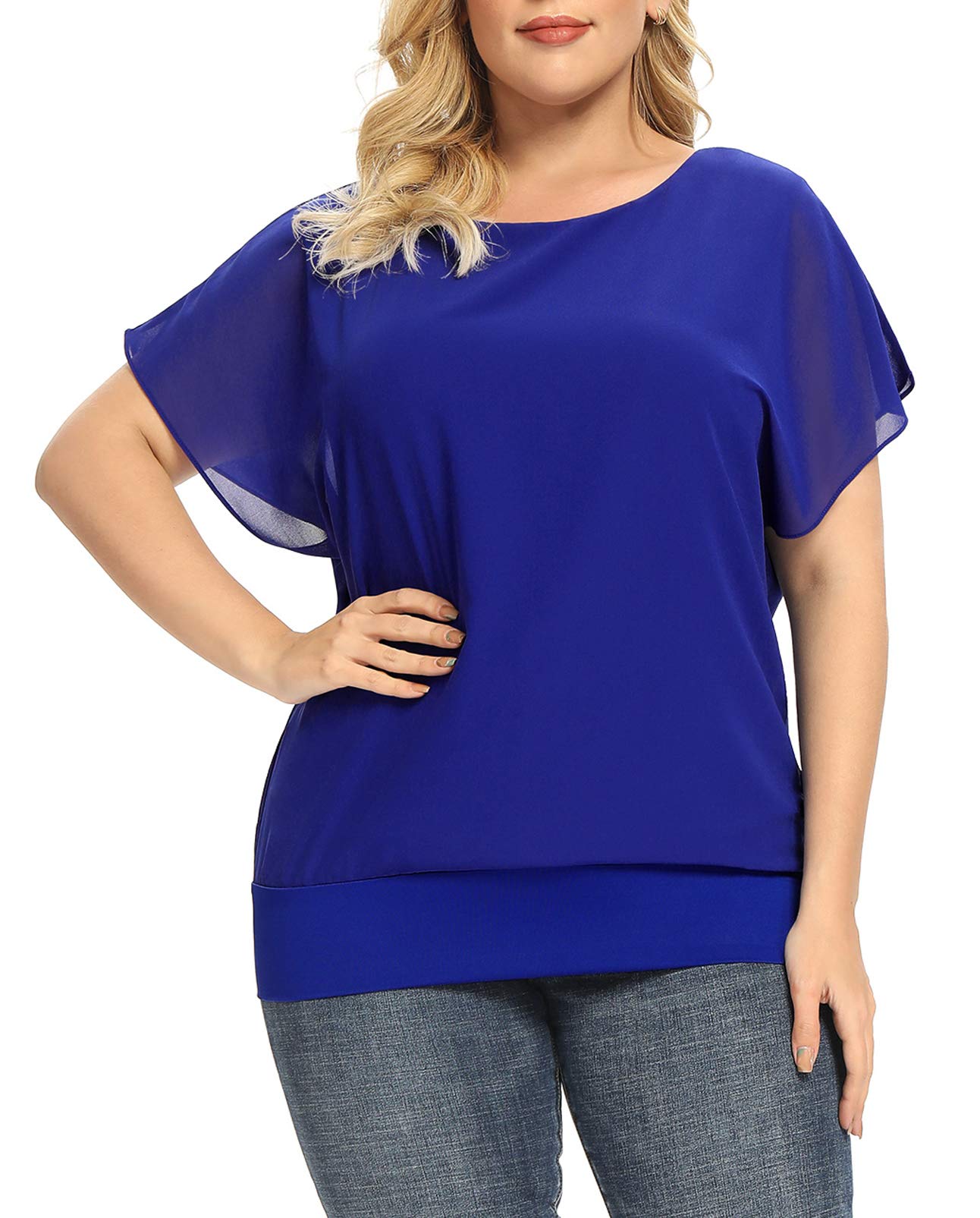 Casual Chiffon T-Shirt - POSESHE