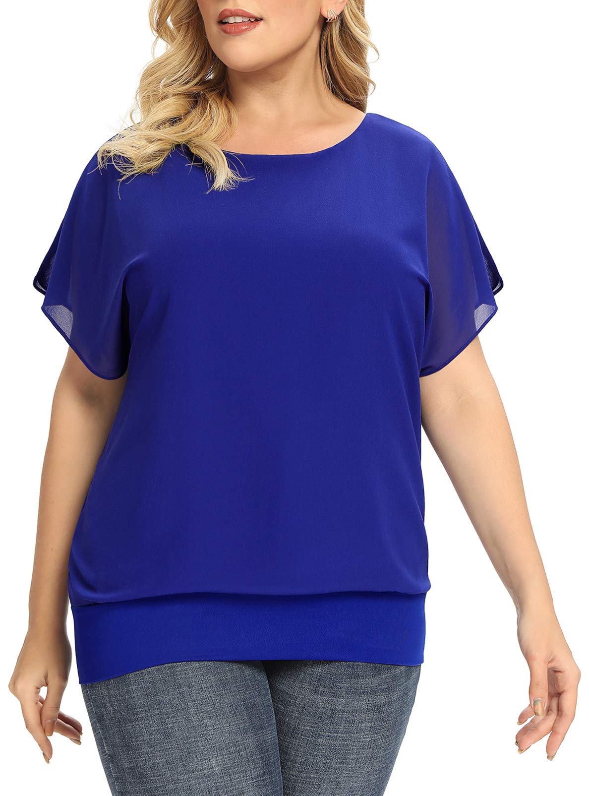 Casual Chiffon T-Shirt - POSESHE