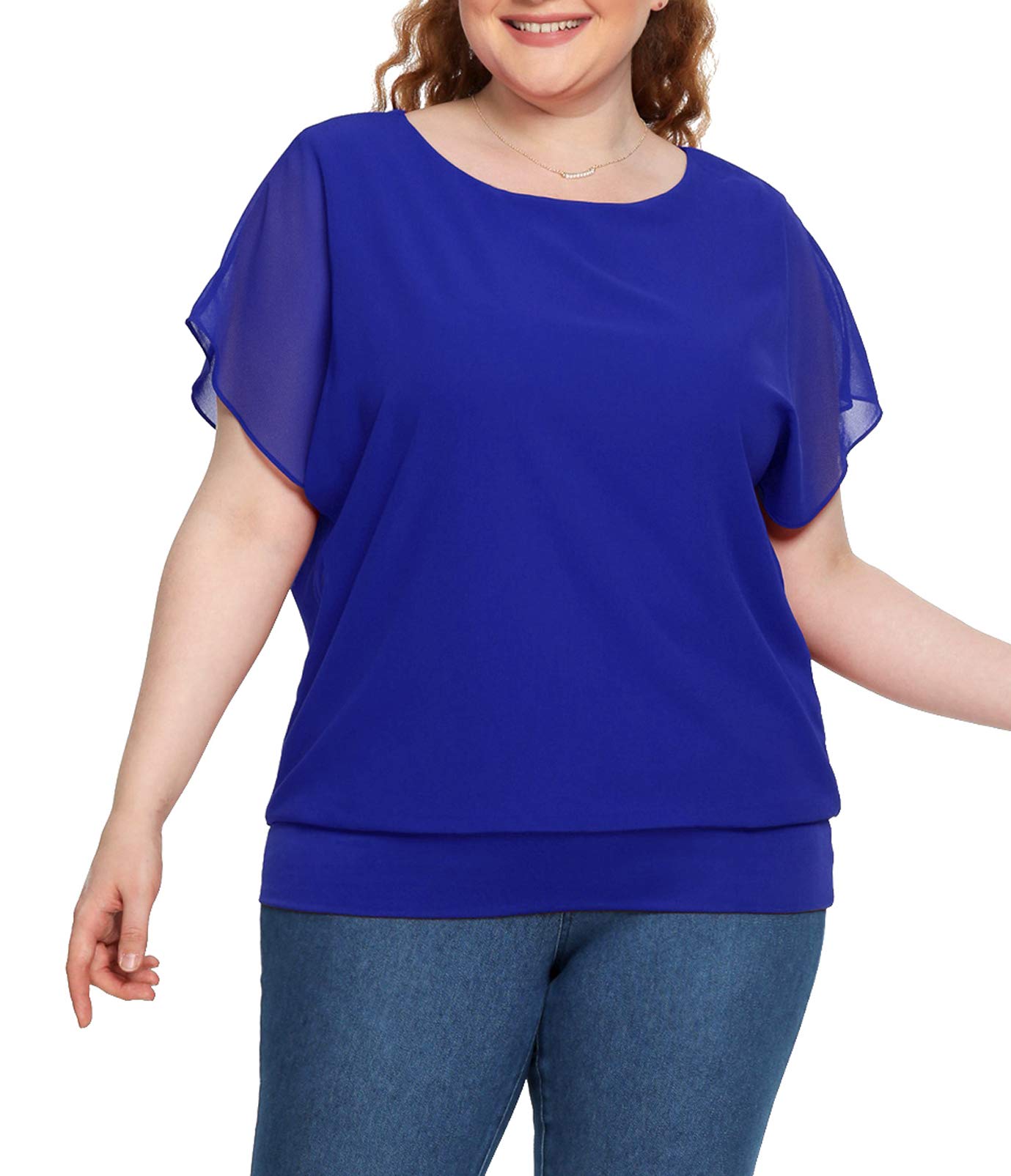 Casual Chiffon T-Shirt - POSESHE