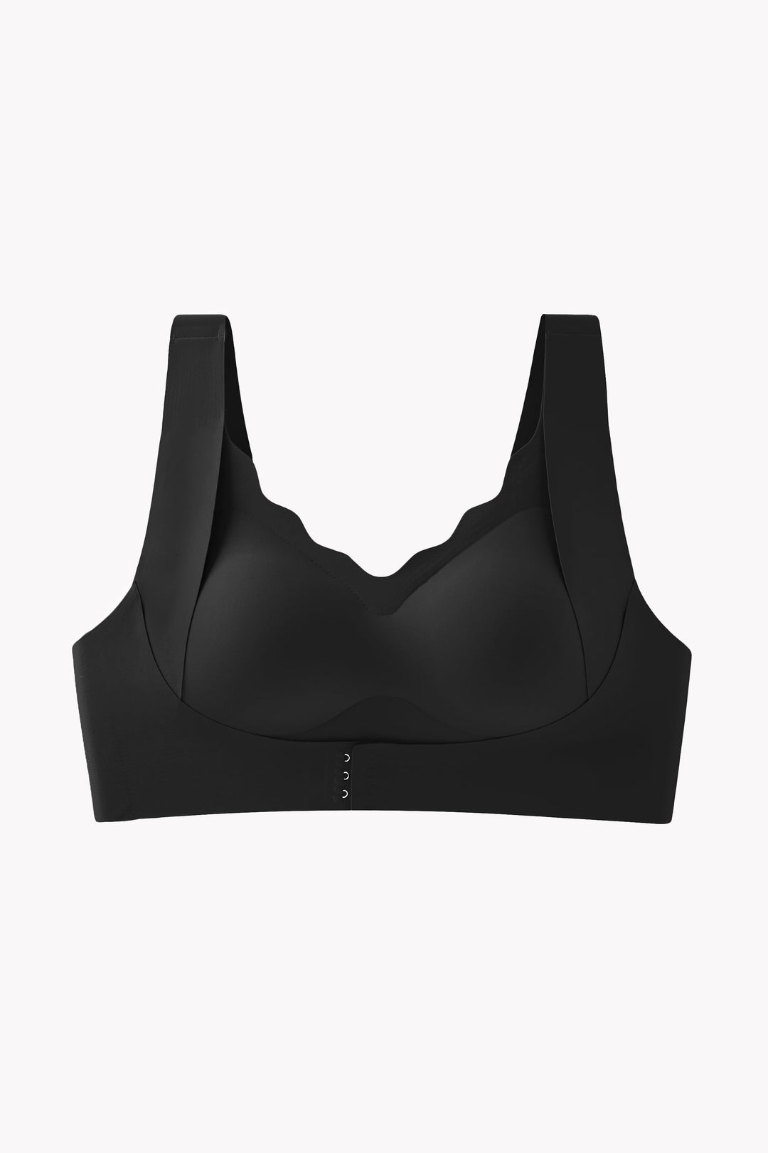 POSESHE Women's Max-Support Everyday Wire-Free Full Coverage Smoothing Crop Cami  Bra, Black, Medium : : Clothing, Shoes & Accessories