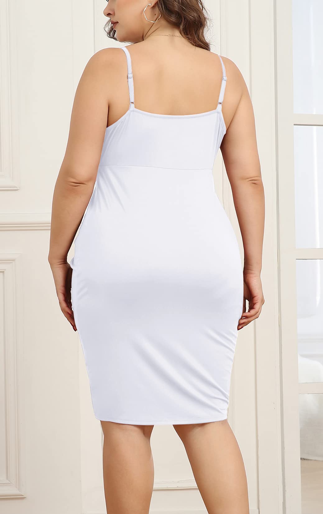 Sling Sexy Deep V Neck Body Wrap Dress