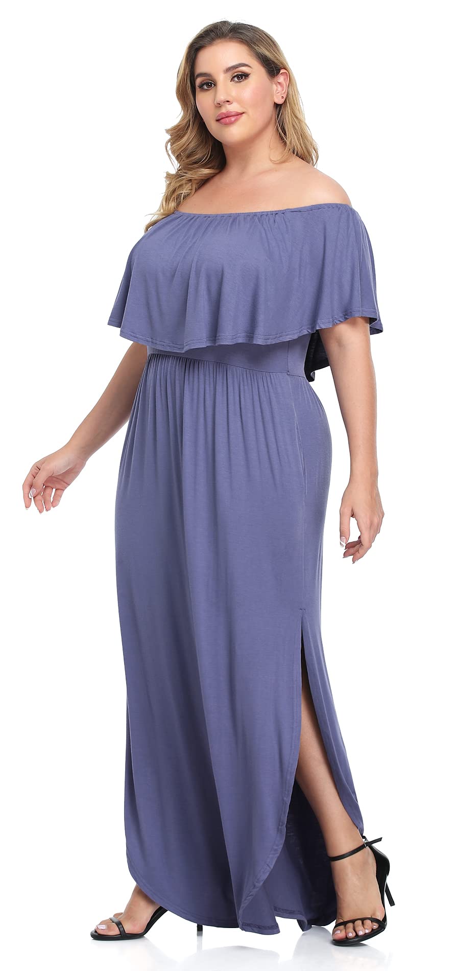 Side Slit Beach Maxi Dress