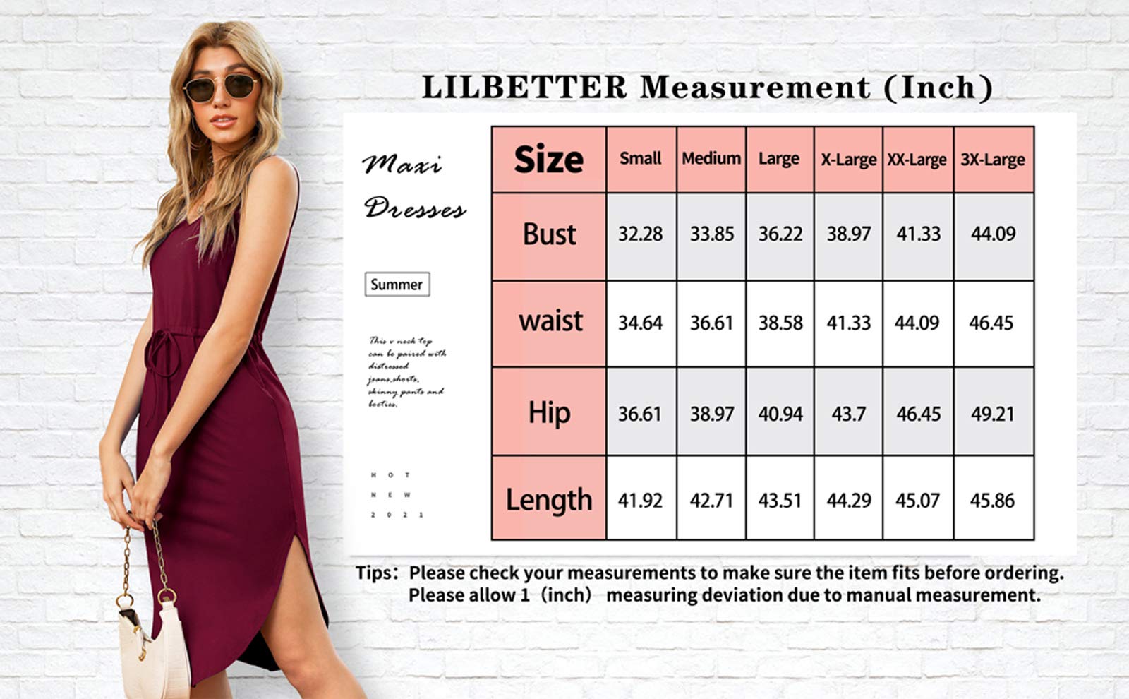 Side Split Drawstring Waist Midi Length Vest Dress with Pocket - POSESHE