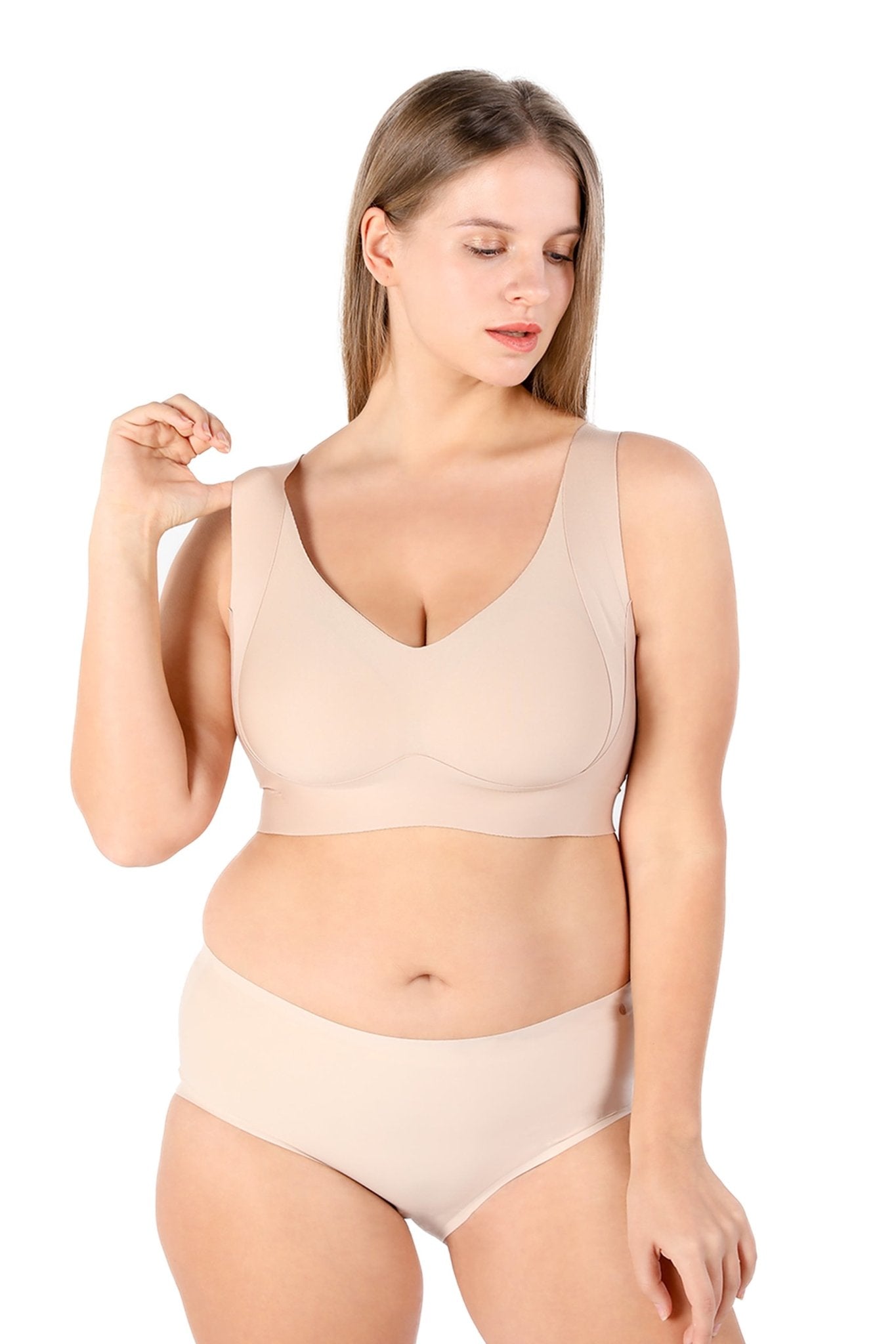 Easy Pieces™️ Max-Support Wire-Free Bra, Great For Large Breast - POSESHE