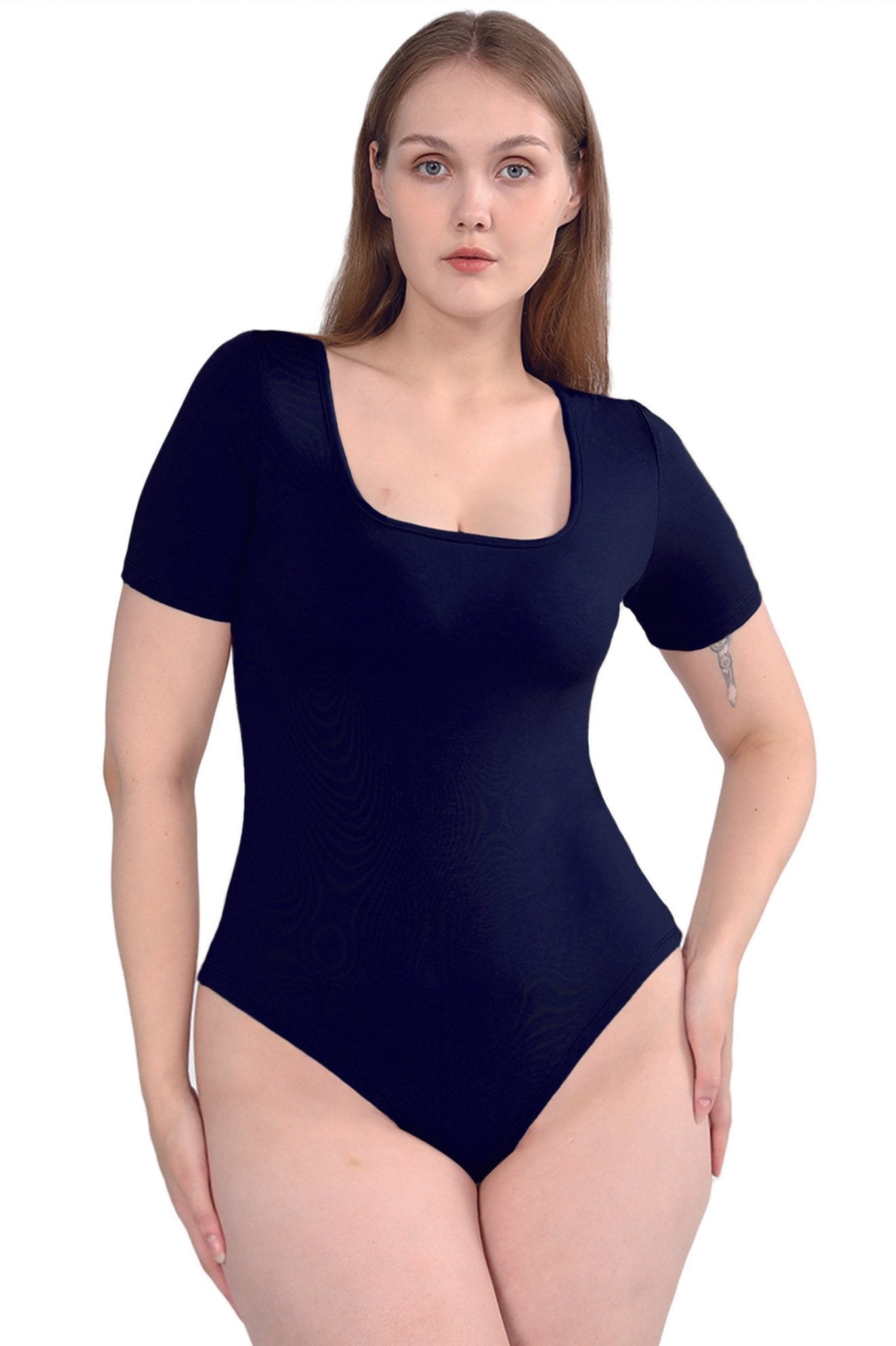 N.4 Square Neck Bodysuit - POSESHE