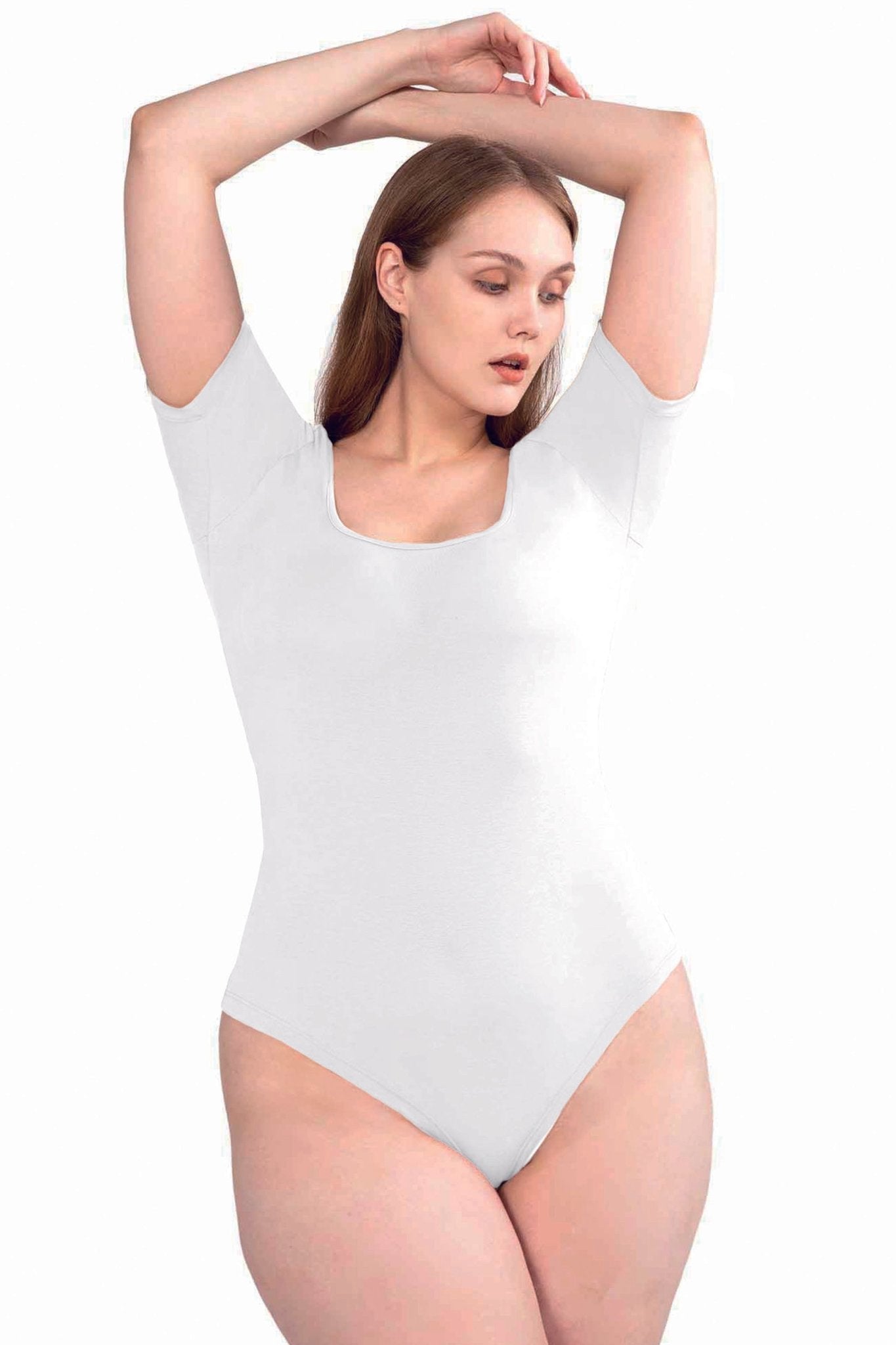 N.4 Square Neck Bodysuit - POSESHE