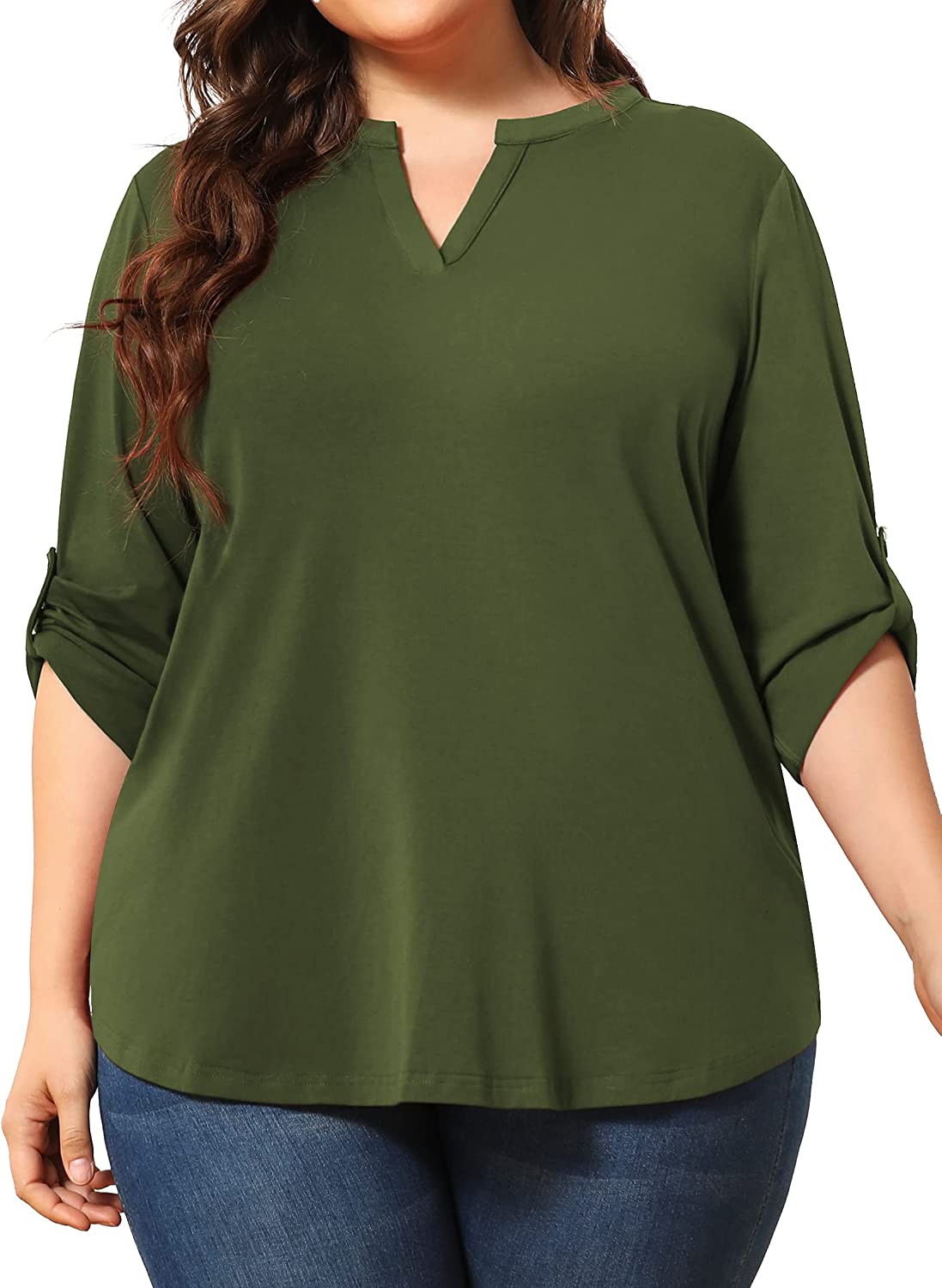 Women's Plus Size Tunic Tops