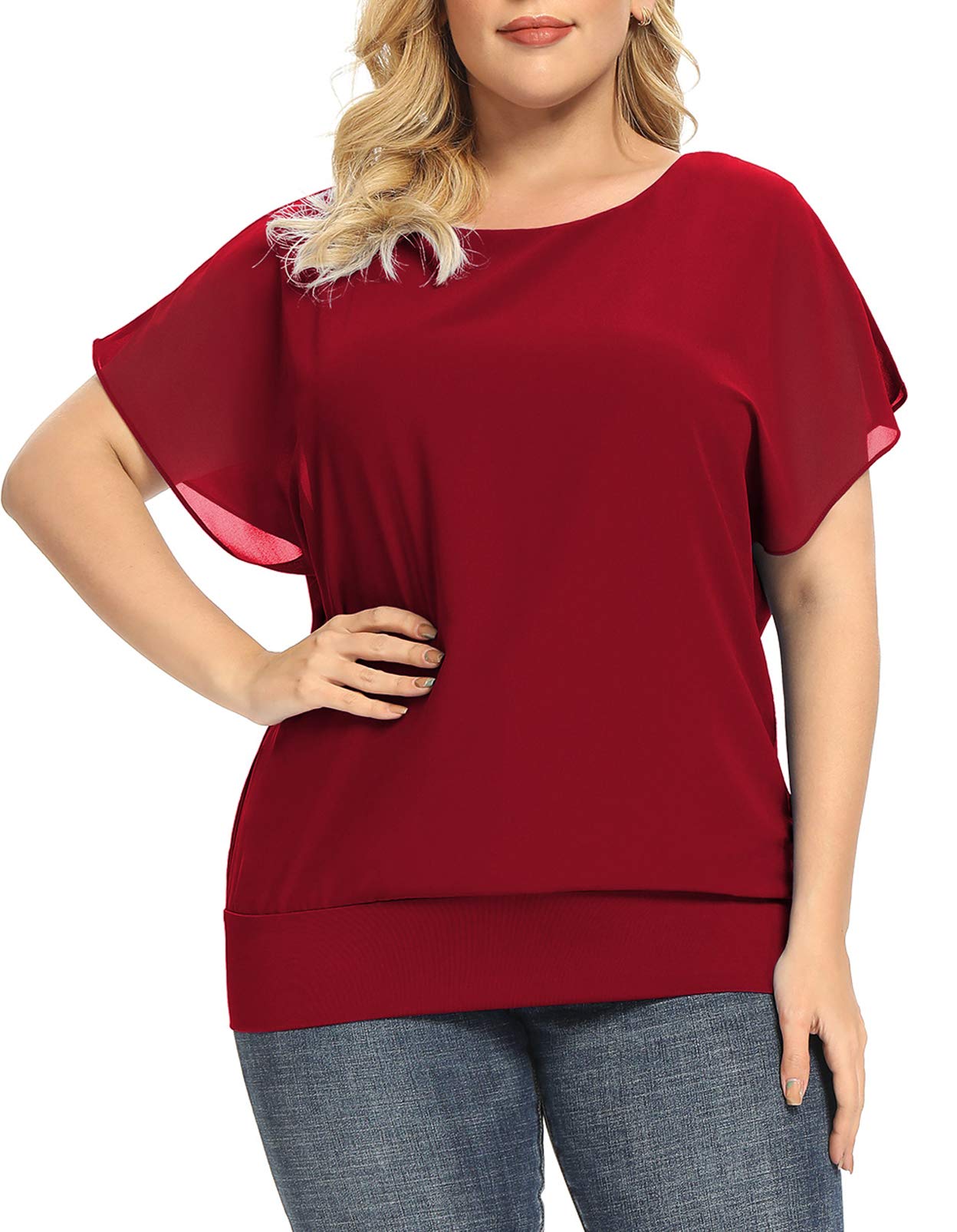 Casual Chiffon T-Shirt - POSESHE