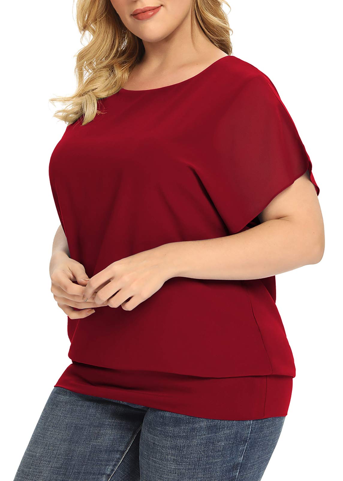 Casual Chiffon T-Shirt - POSESHE