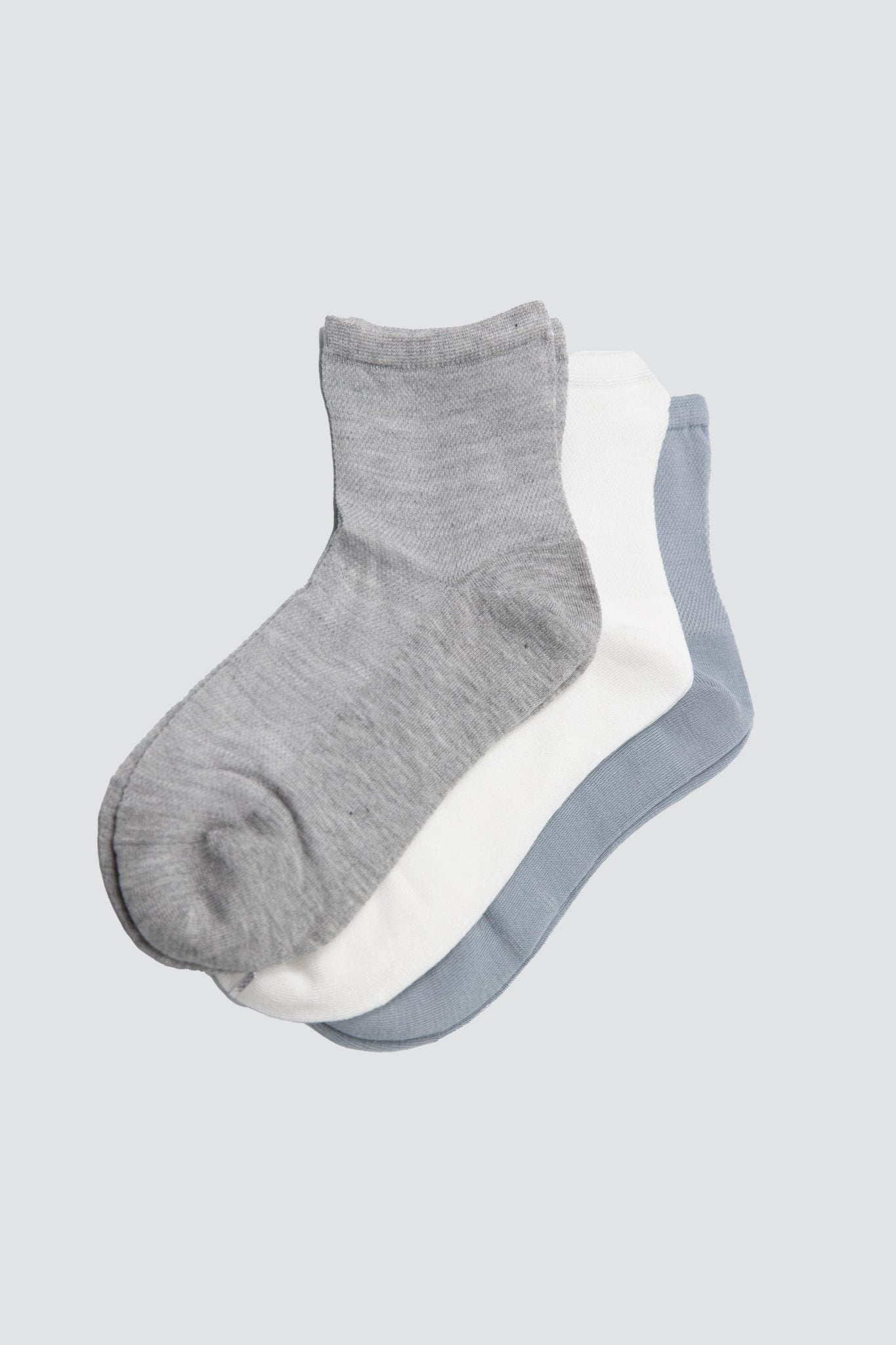 Bamboo Socks | Breathable & Odor Resistant 3-Pack - POSESHE