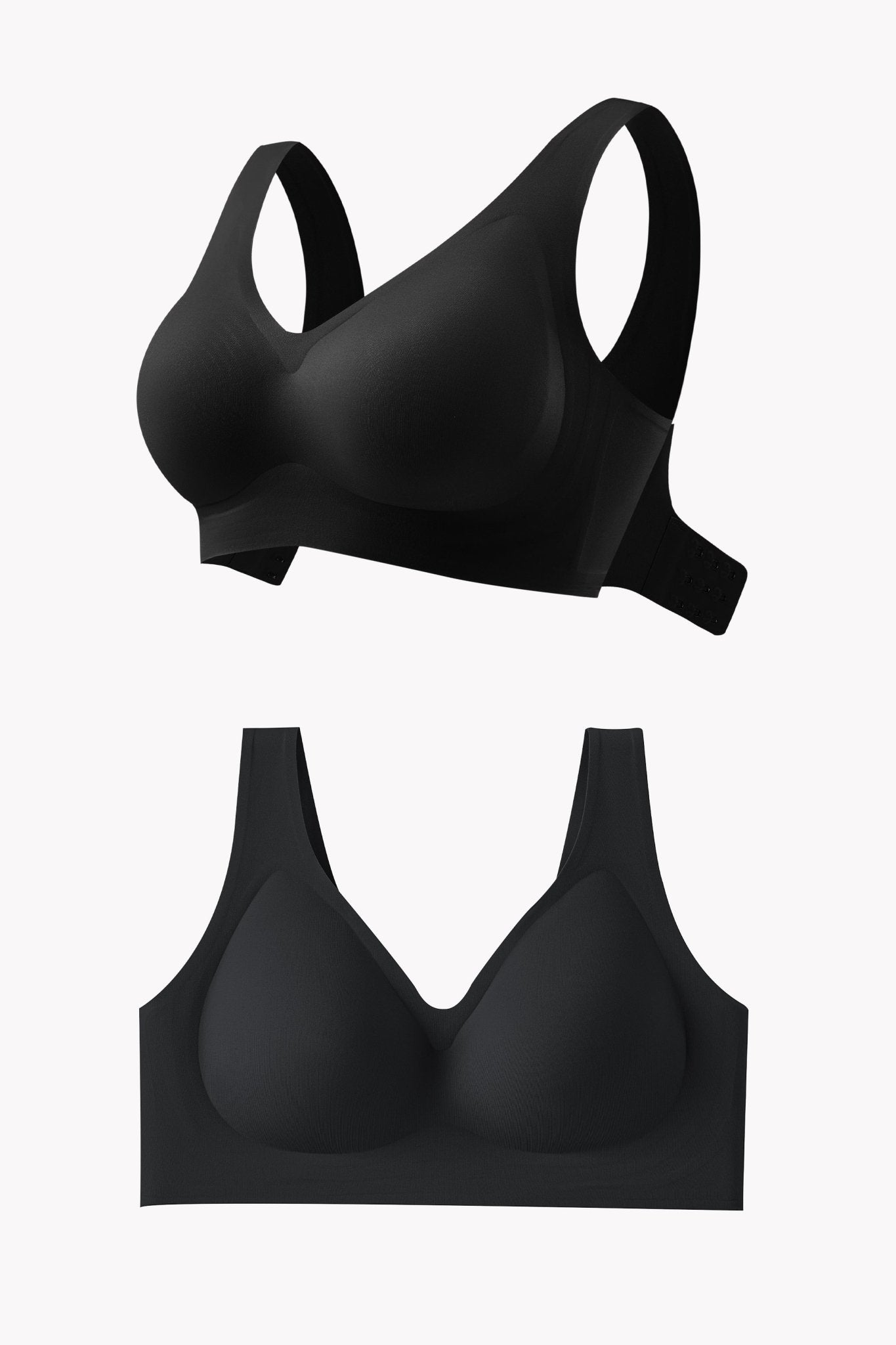 Easy Pieces™️ Curvy Embrace Seamless Wire-Free Support Bra - POSESHE