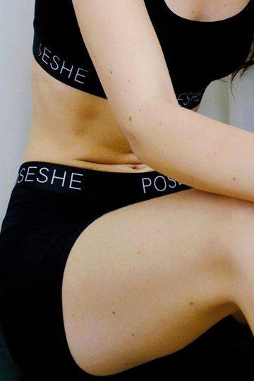 POSESHE Women's Micro-Modal Boyshorts Panties Underwear, Anti-chafing Plus  Women's Boxer Briefs, 3 Inseam, 3 Pack