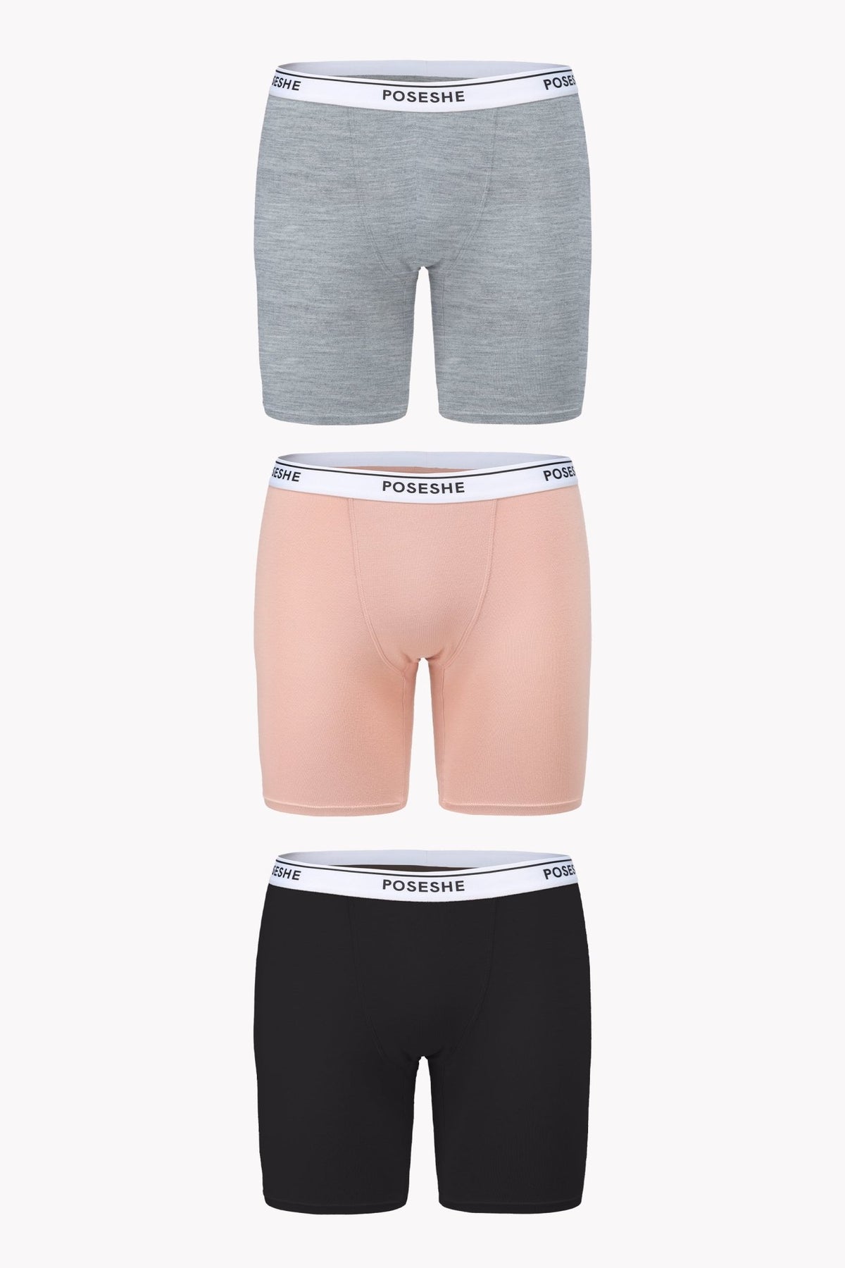 Body Liberator Boxer Brief-Bright&Dark 3-Pack - POSESHE