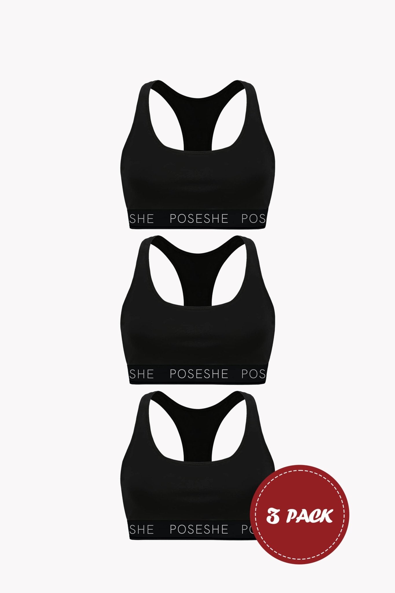 Body Liberator Bralettes 3-Pack - POSESHE