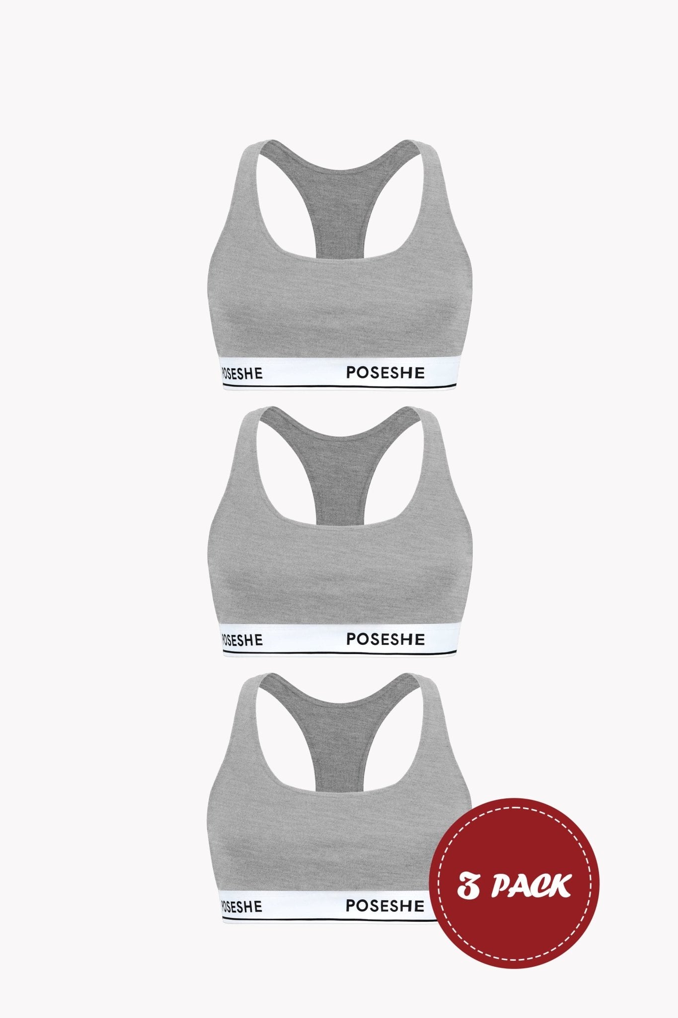 Body Liberator Bralettes 3-Pack - POSESHE