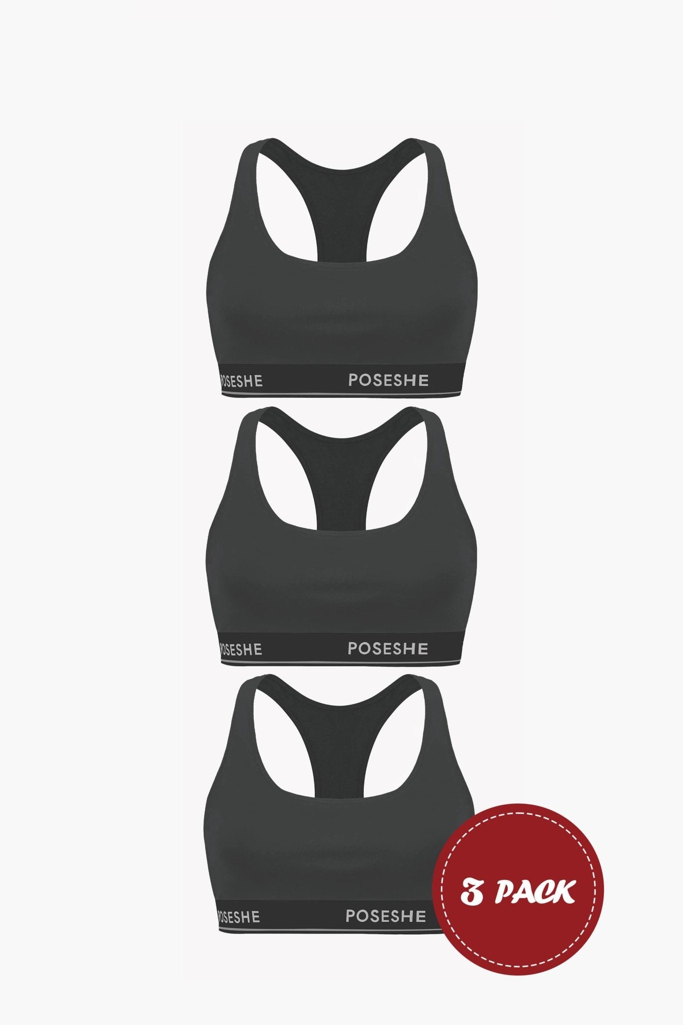 Body Liberator Bralettes 3-Pack - POSESHE